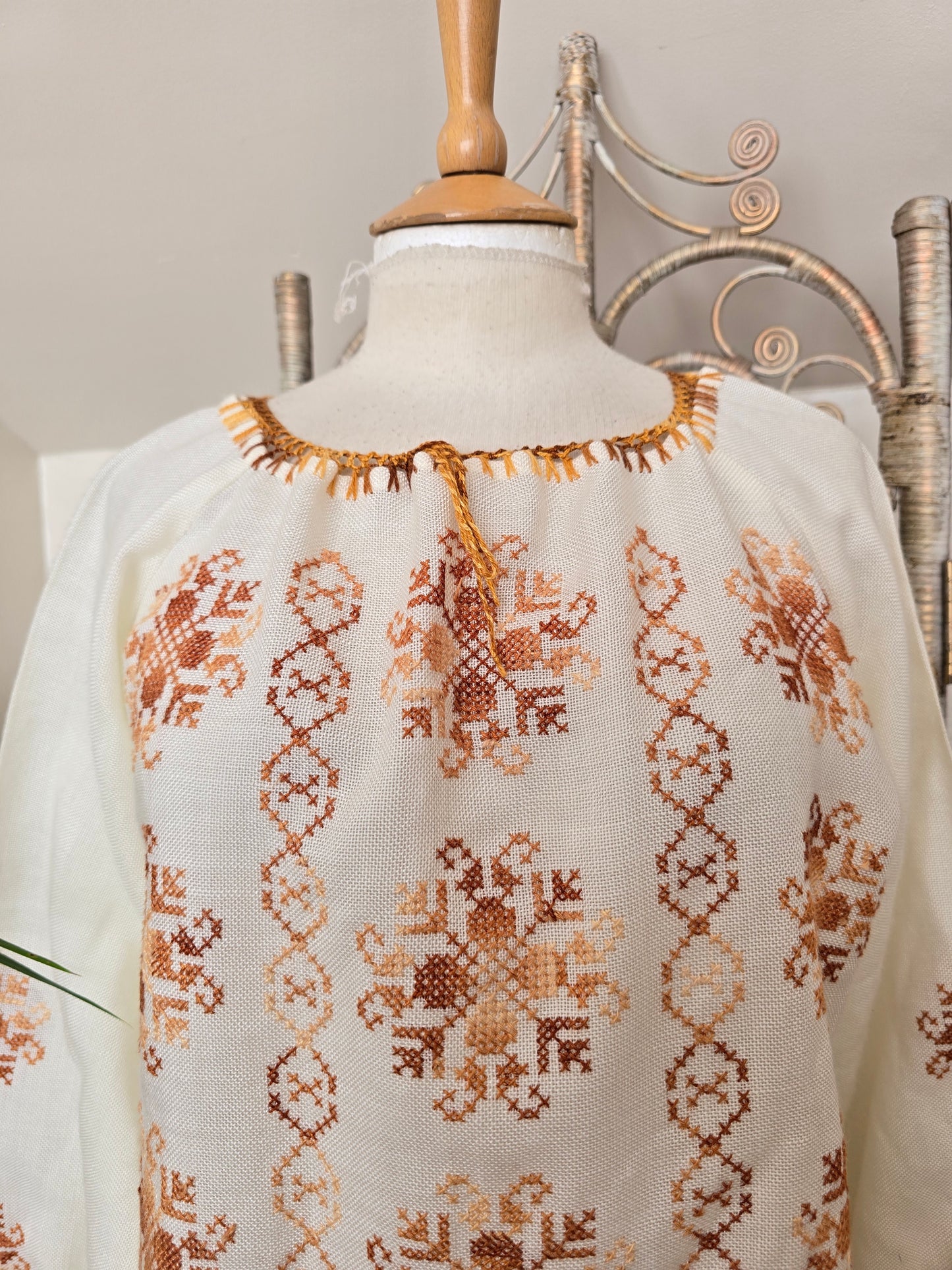 Vintage embroidered blouse