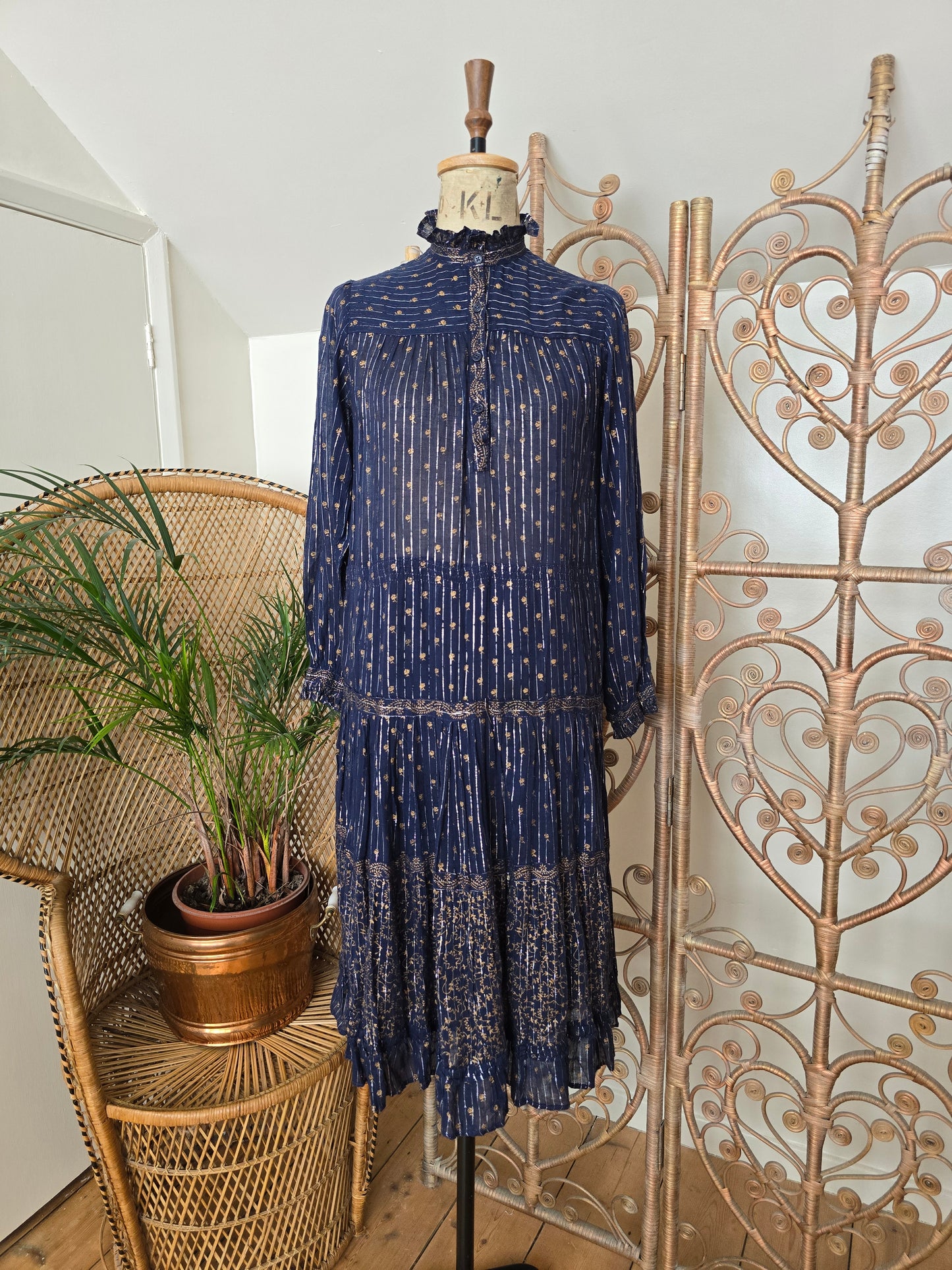 Vintage Mayur Indian cotton dress