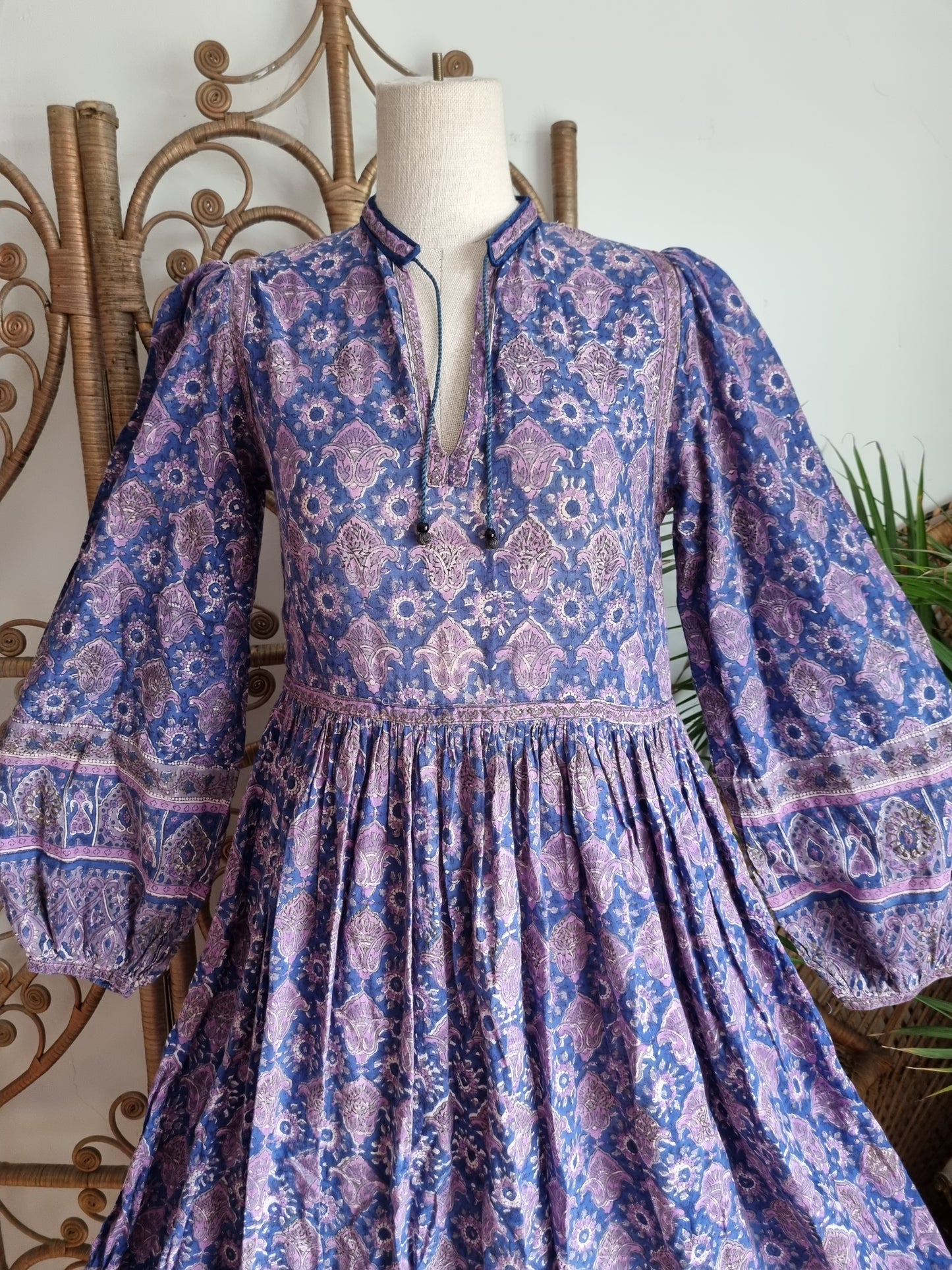 Vintage Mayur Indian cotton dress