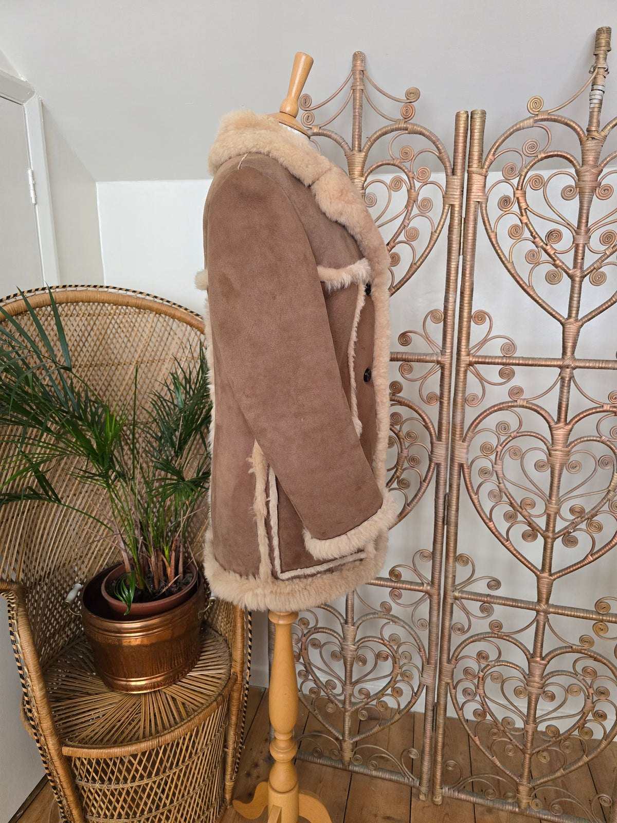 Vintage Baily's of Glastonbury  Sheepskin 70s coat