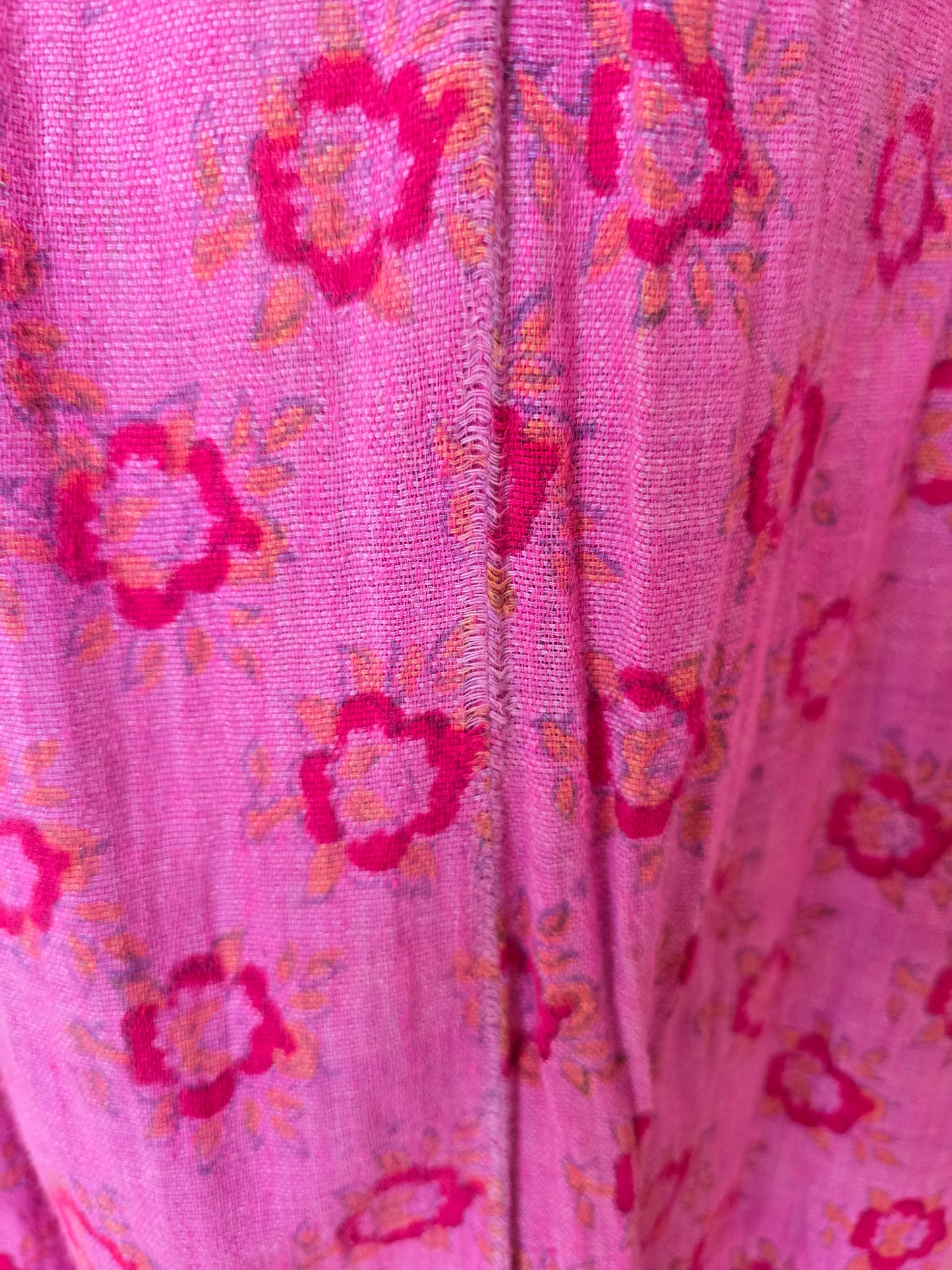 Vintage embroidered cotton dress