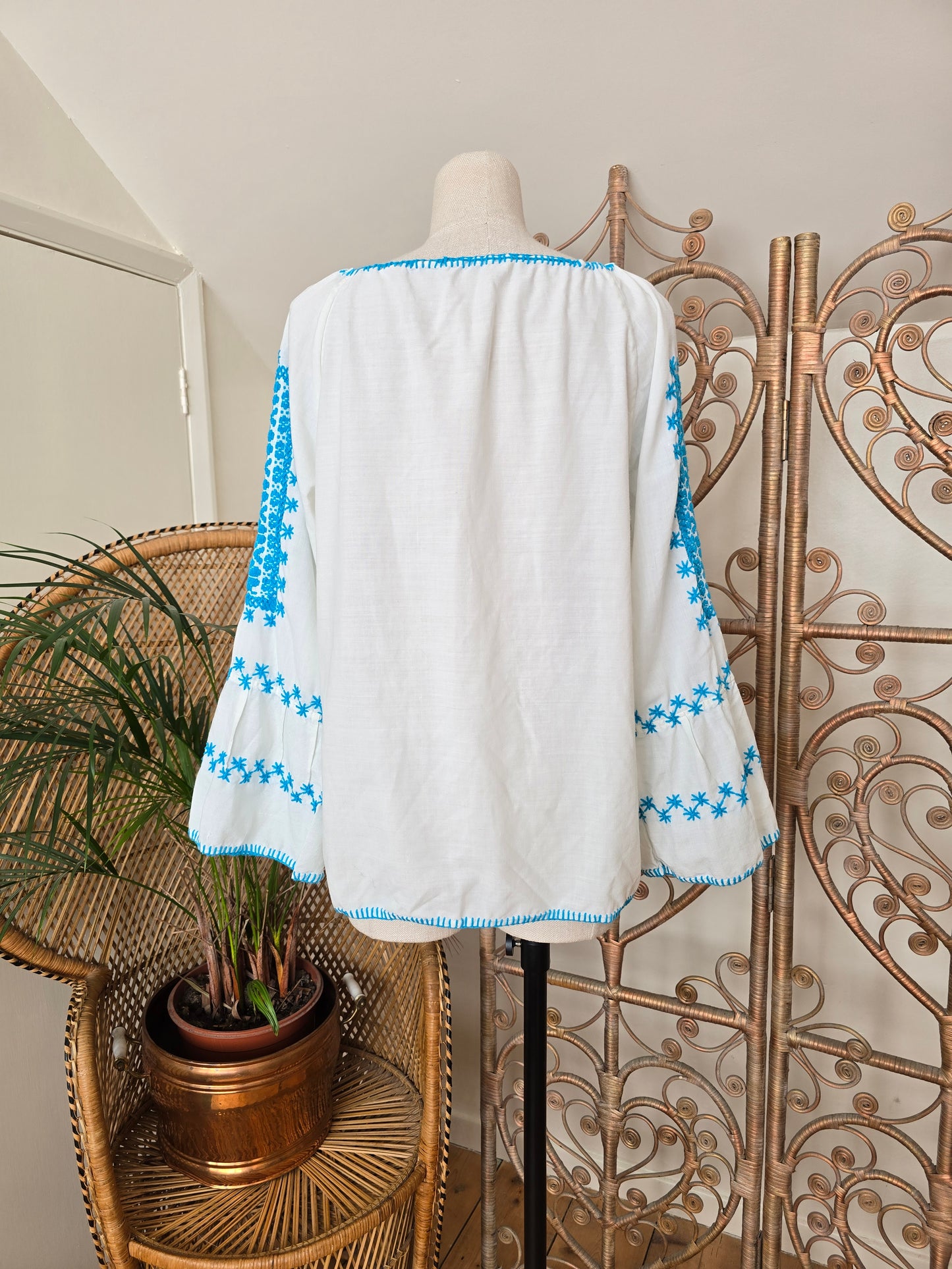 Vintage embroidered blouse