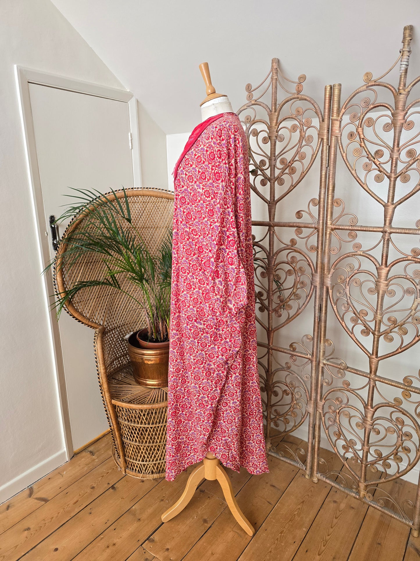 Vintage Phool Indian cape dress