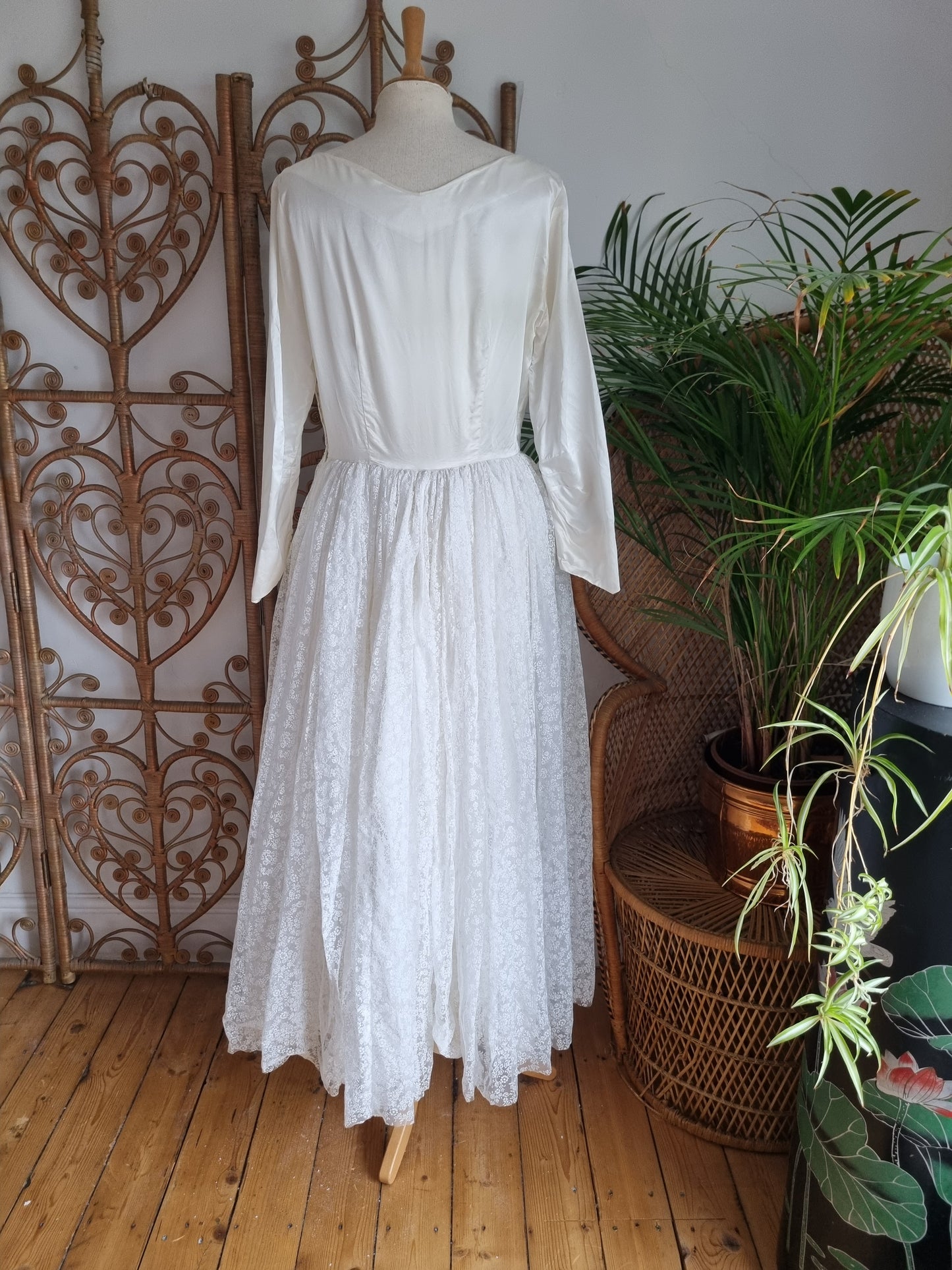Vintage rare size 50s dress M