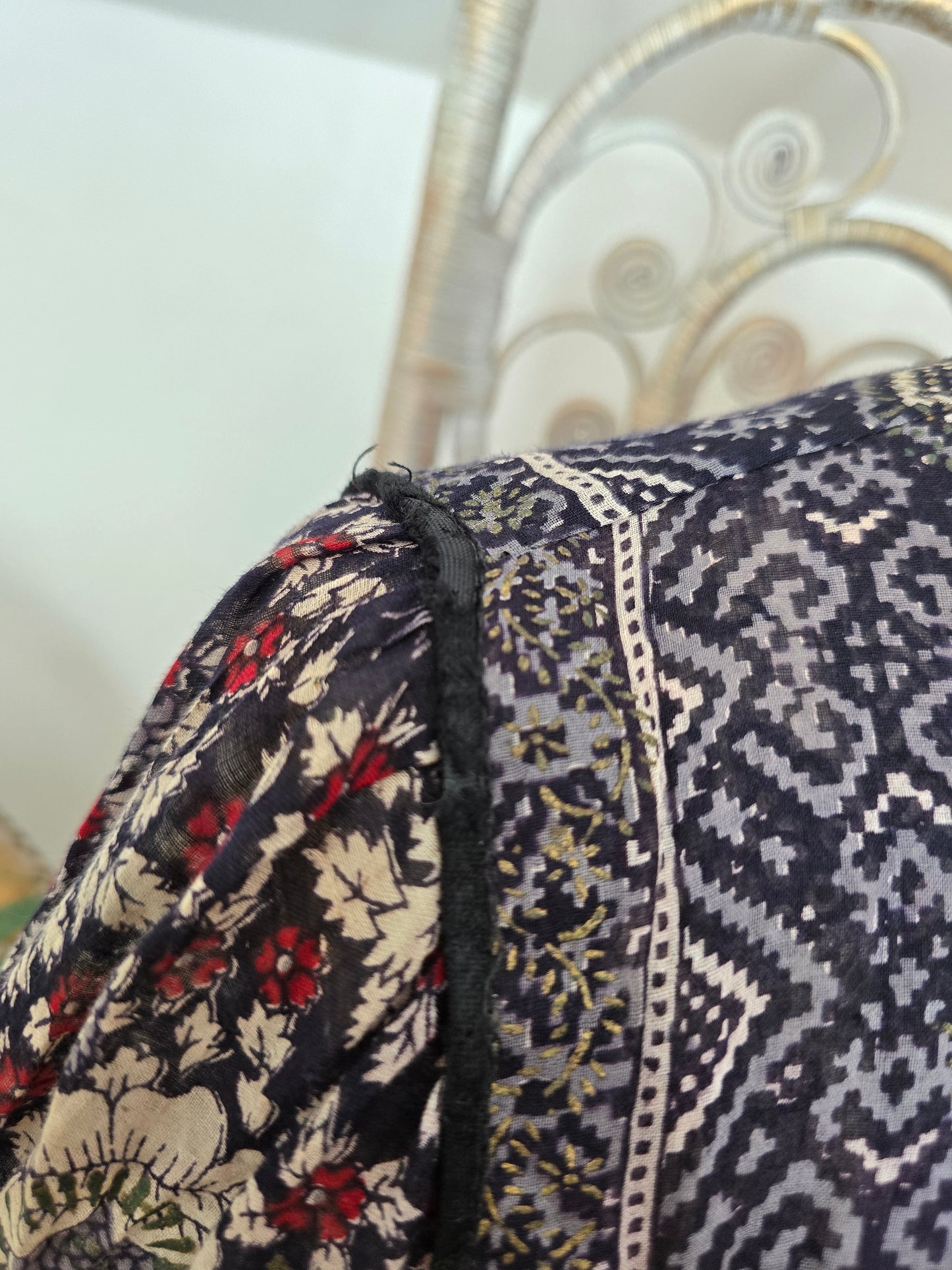 Vintage Mina of London Indian cotton dress