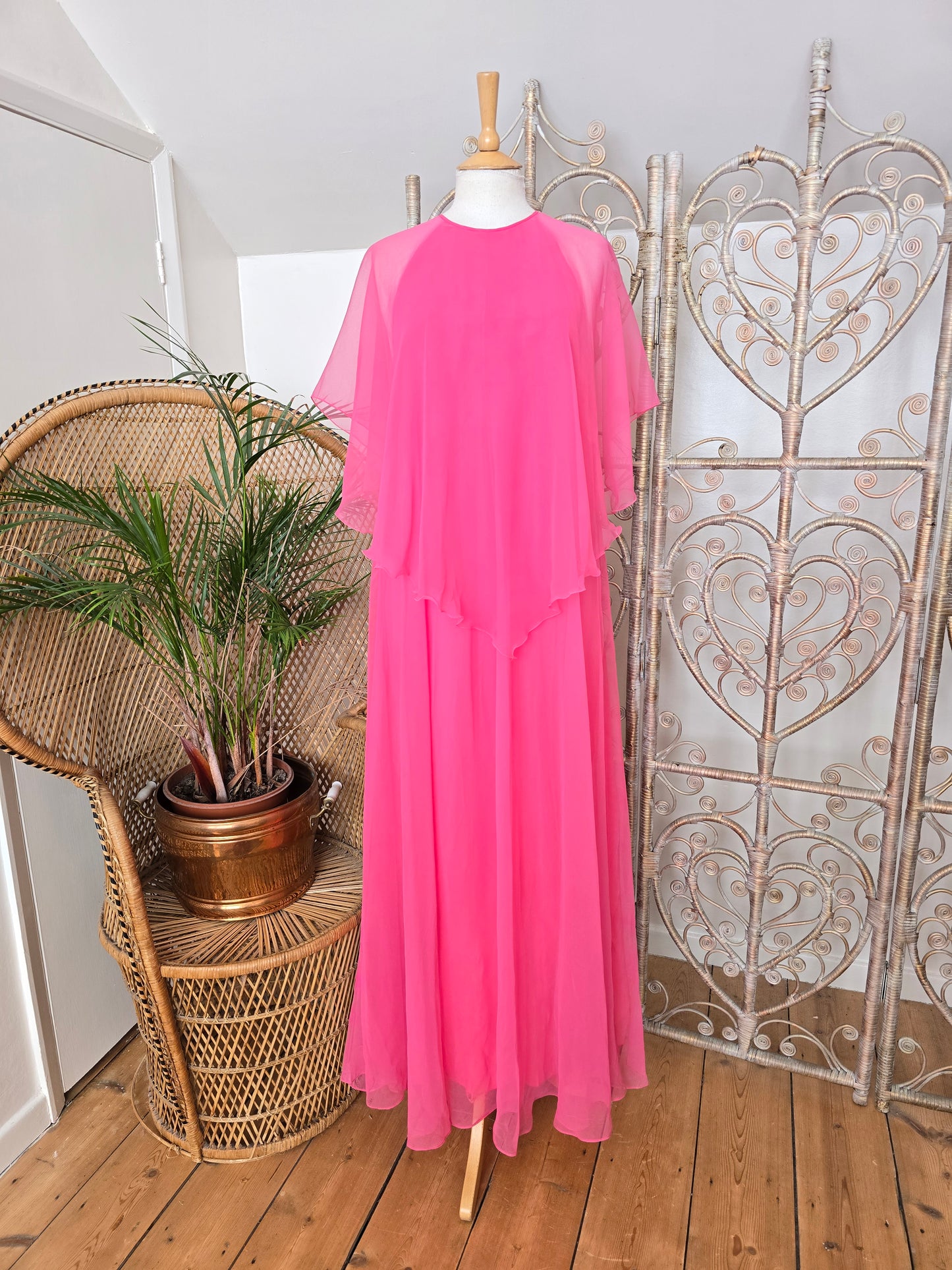 Vintage Jean Varon maxi dress