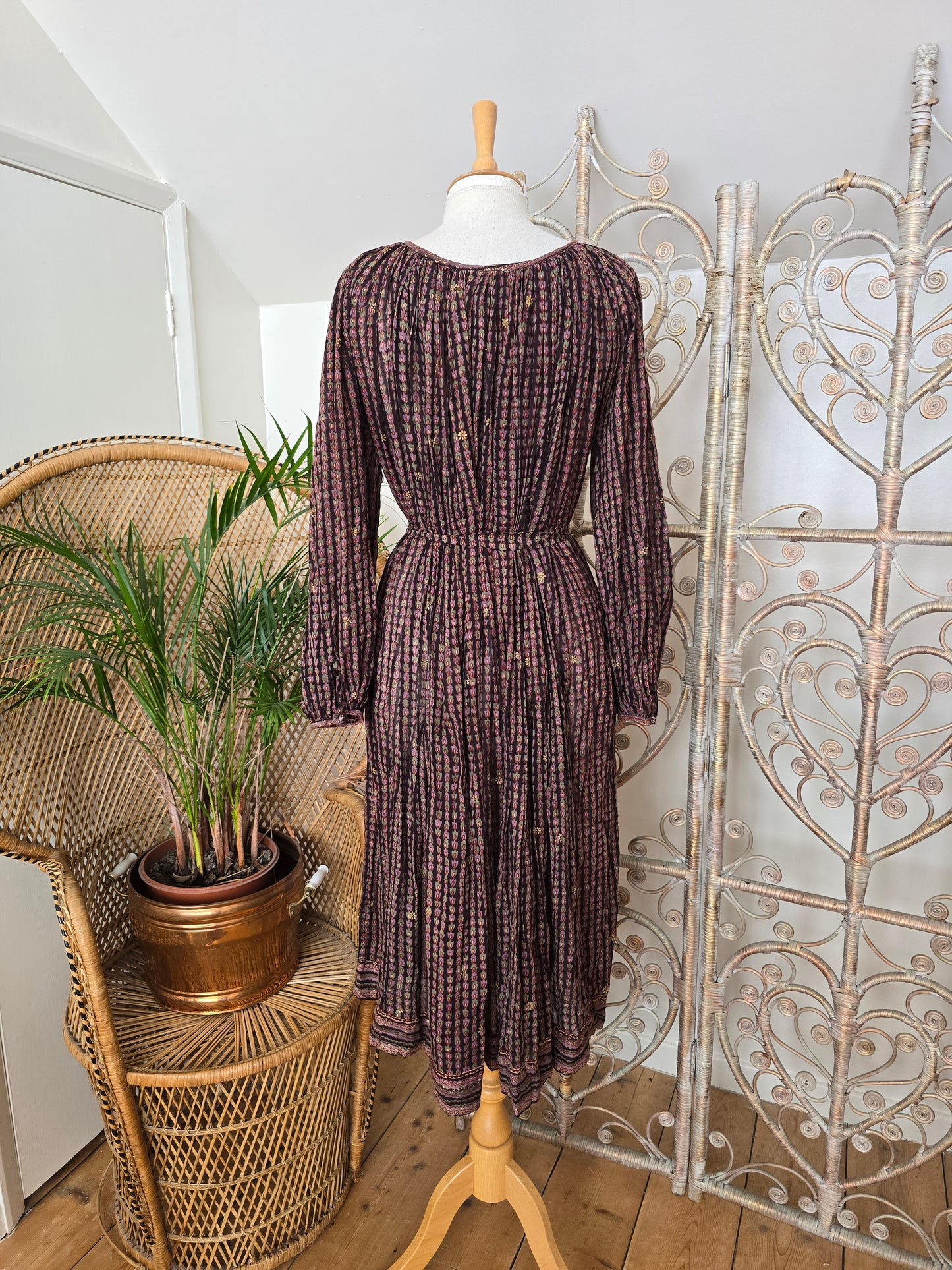 Vintage Adini Indian dress