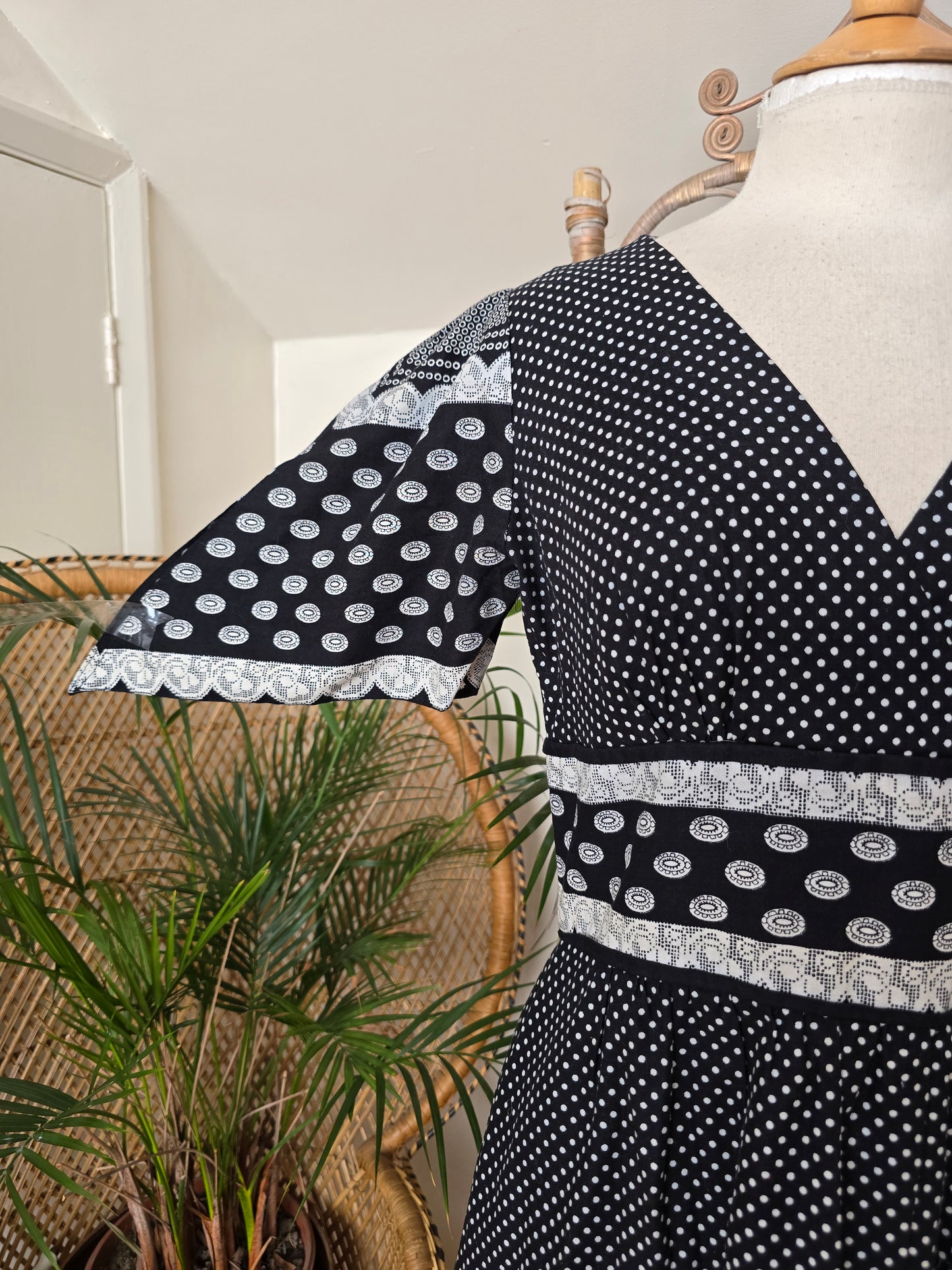 Vintage 70s maxi dress