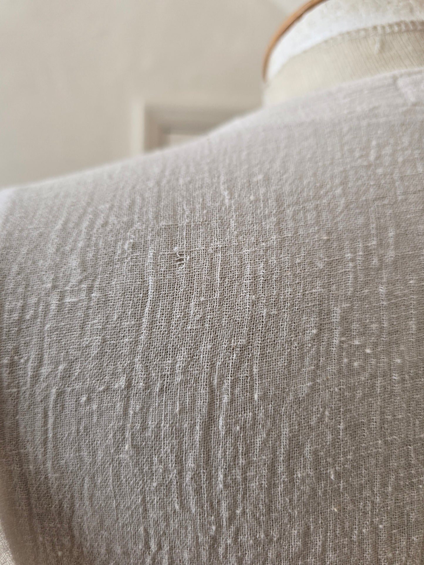 Vintage cheesecloth cotton blouse