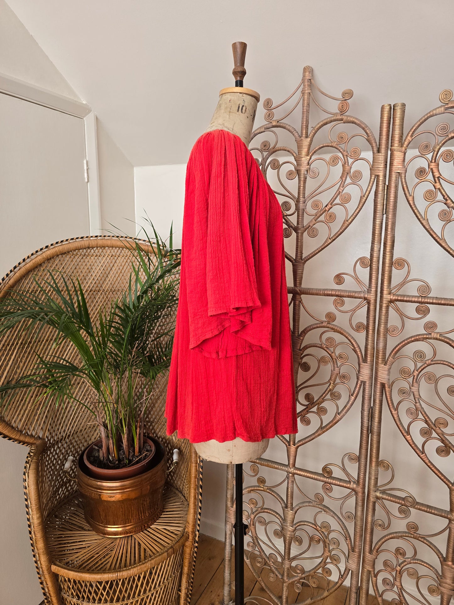 Vintage cheesecloth tunic