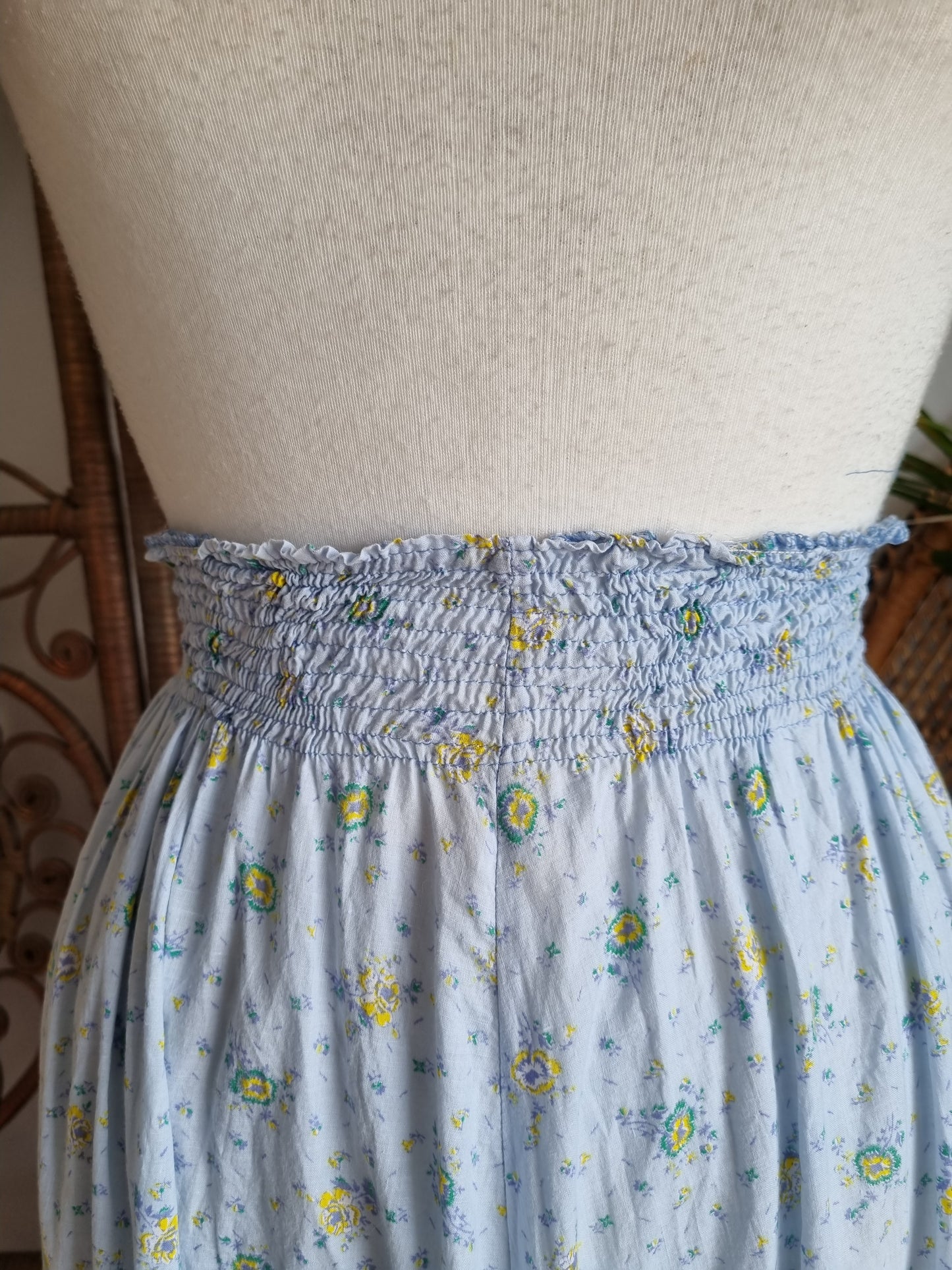 Vintage Laura Ashley smock tunic skirt S