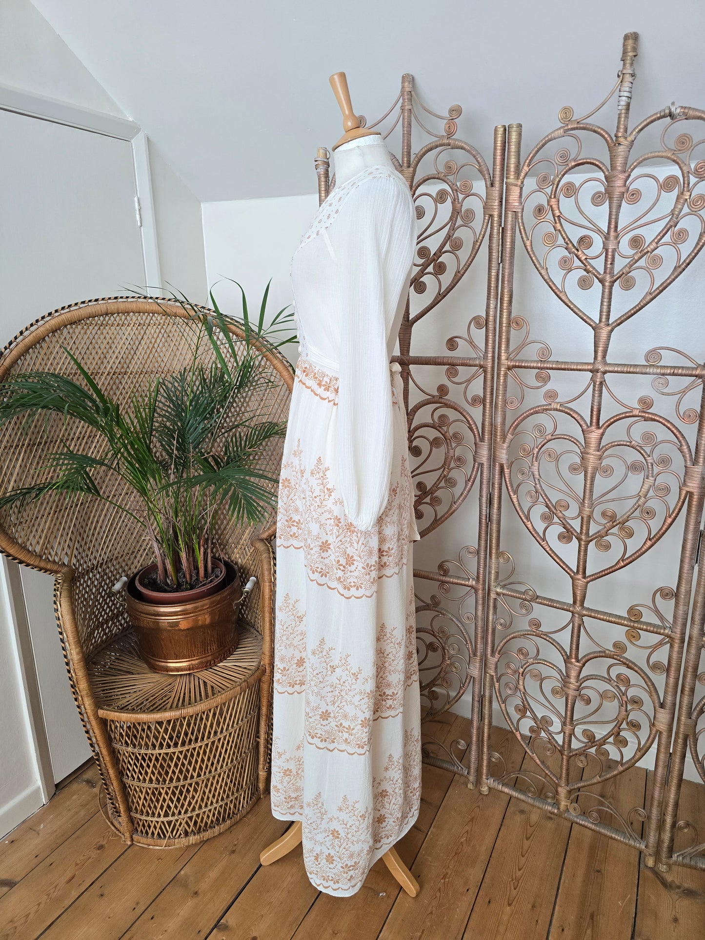 Vintage cheesecloth dress