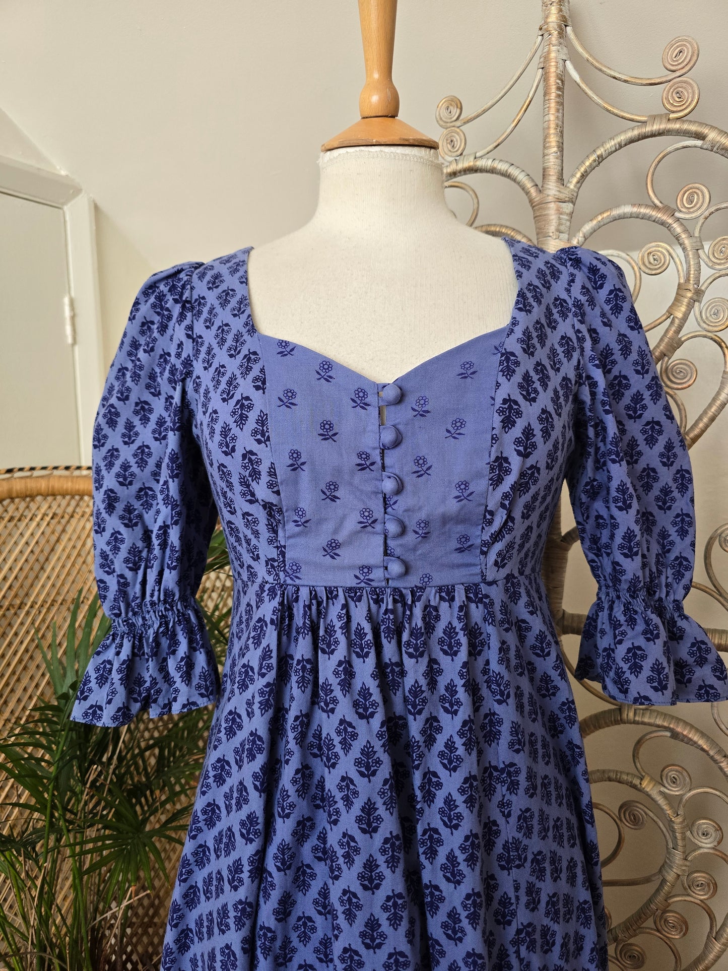 Vintage Earlybird 70s maxi dress