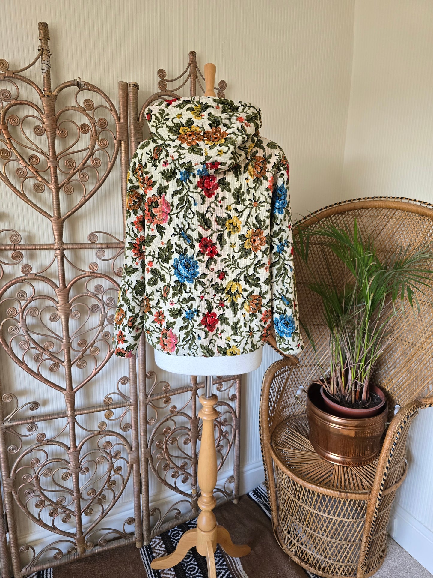 Vintage tapestry coat