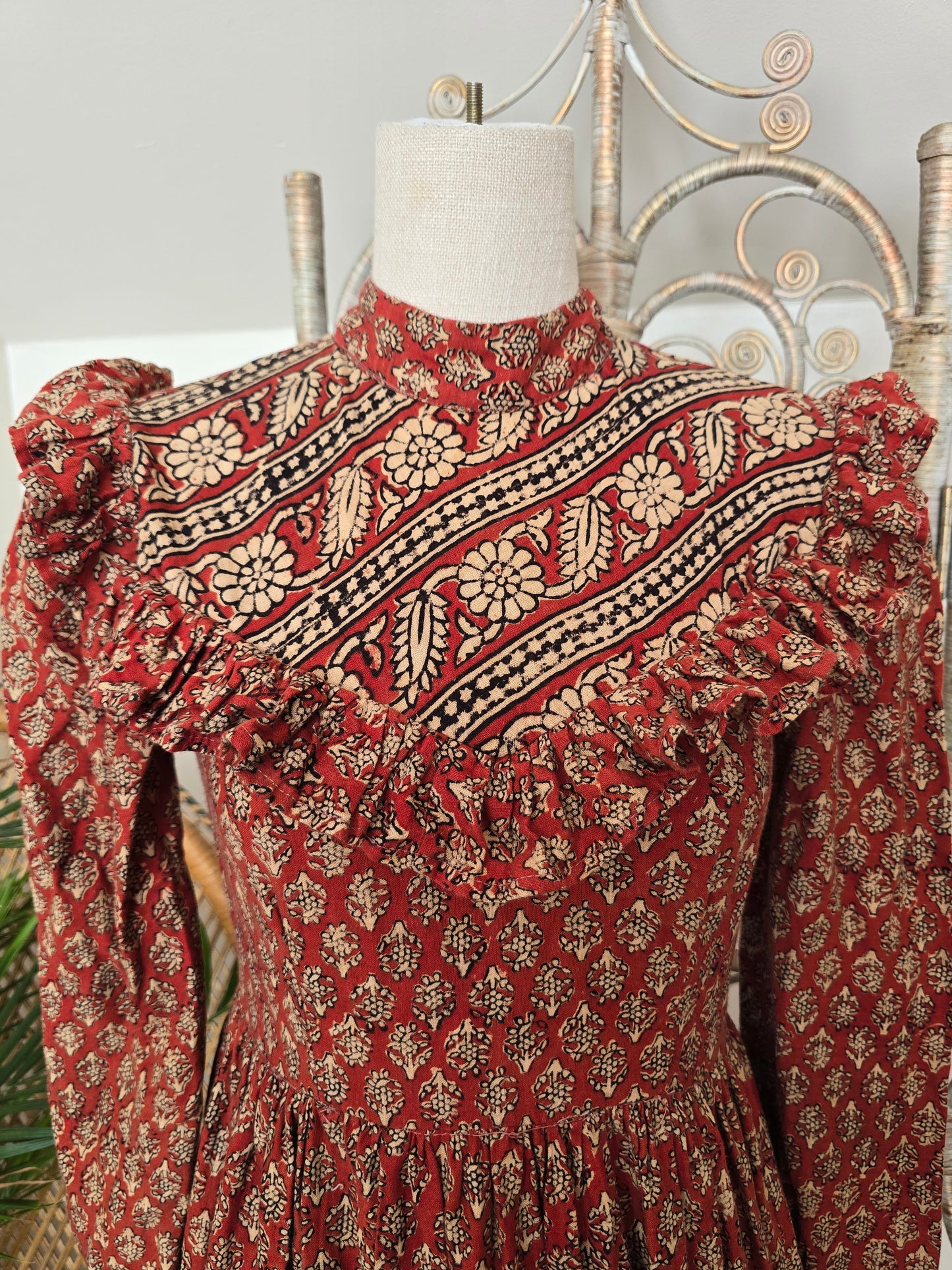 Vintage Interlinks of London Indian dress