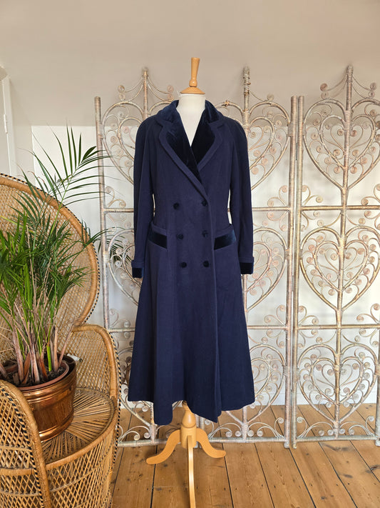 Vintage Laura Ashley wool coat