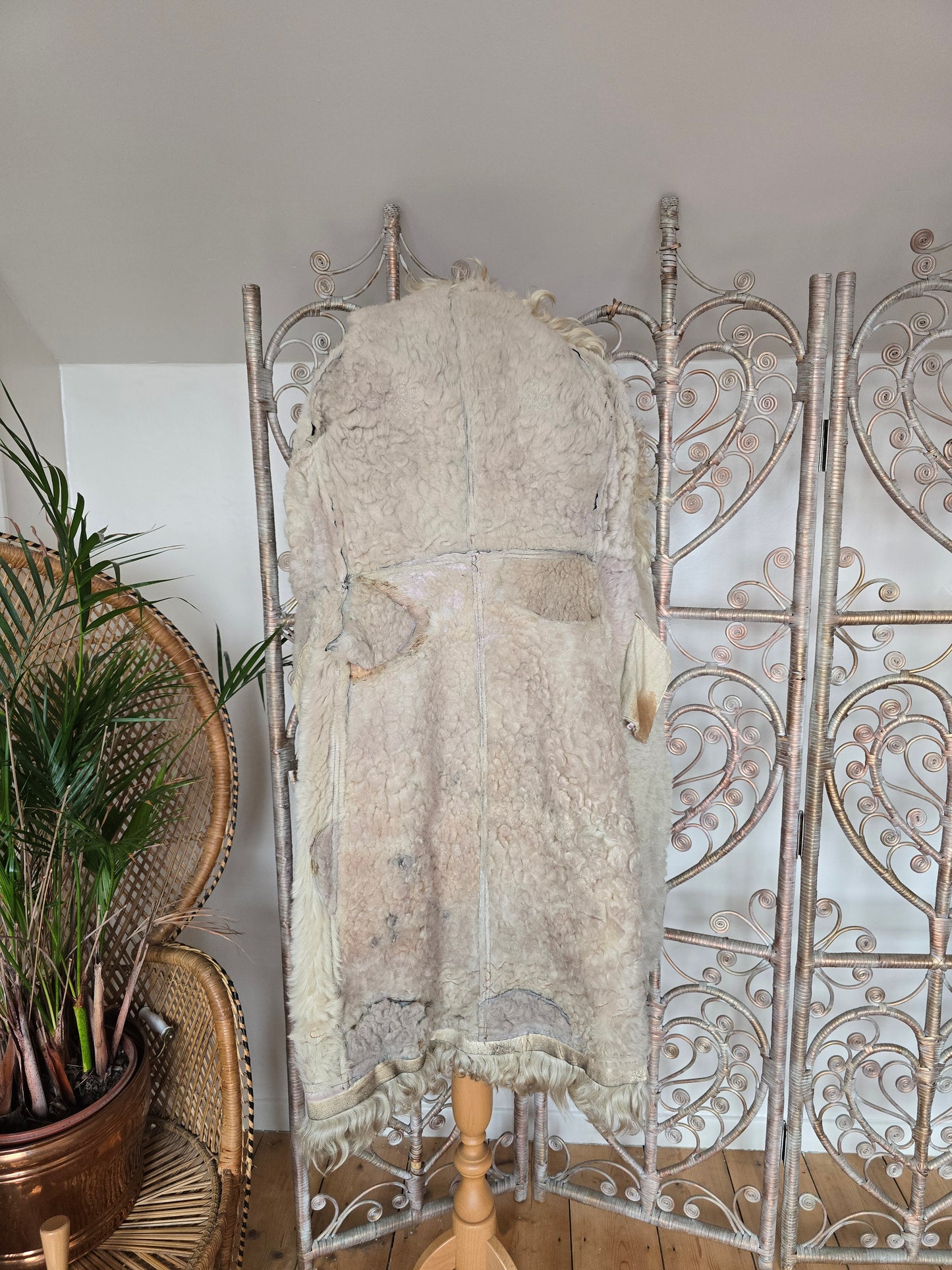Vintage embroidered Afghan coat
