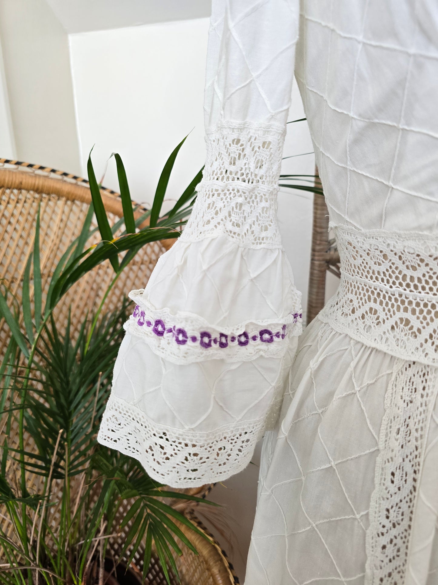 Vintage mexican 70s dress
