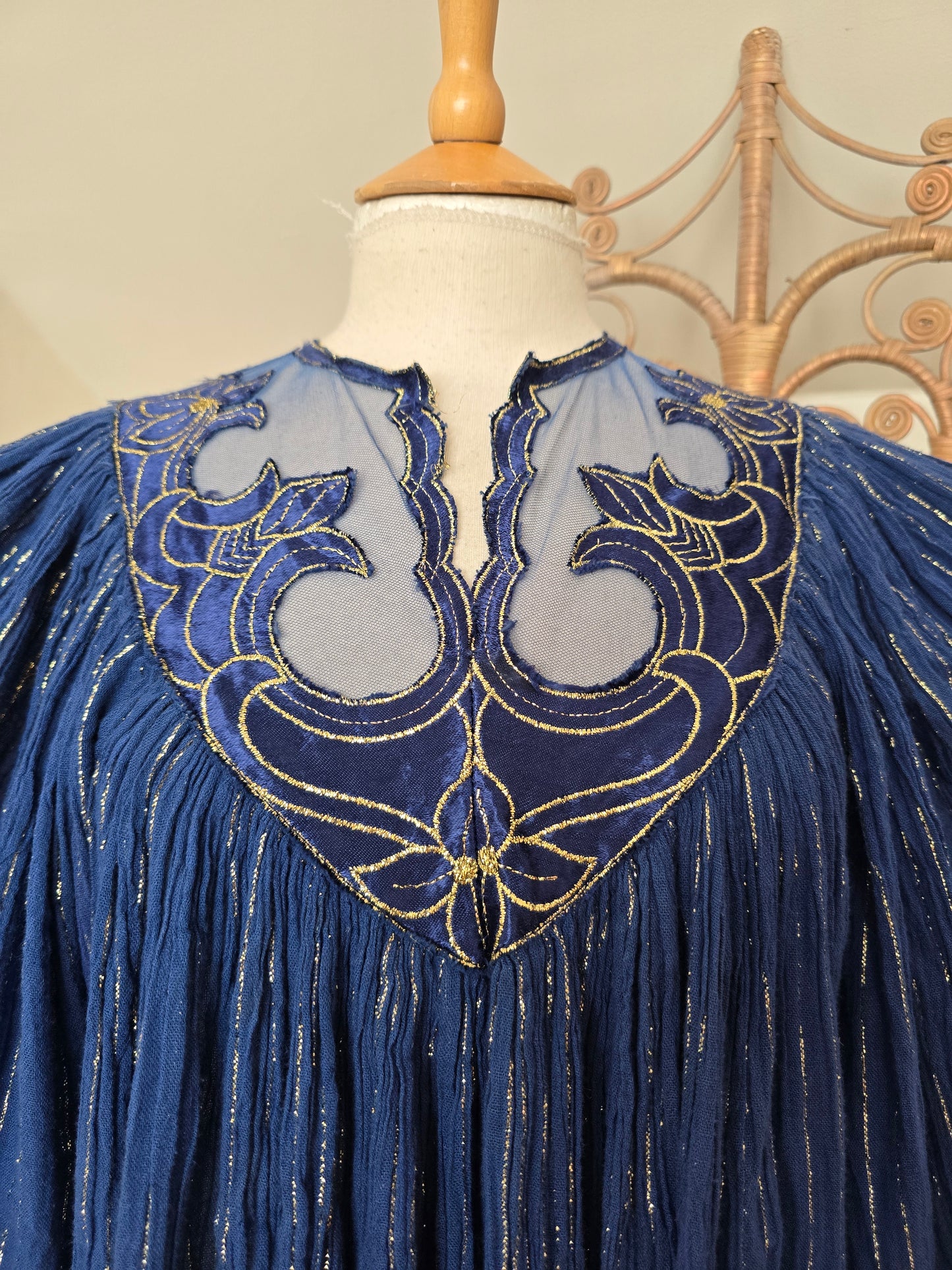 Vintage greek smock dress