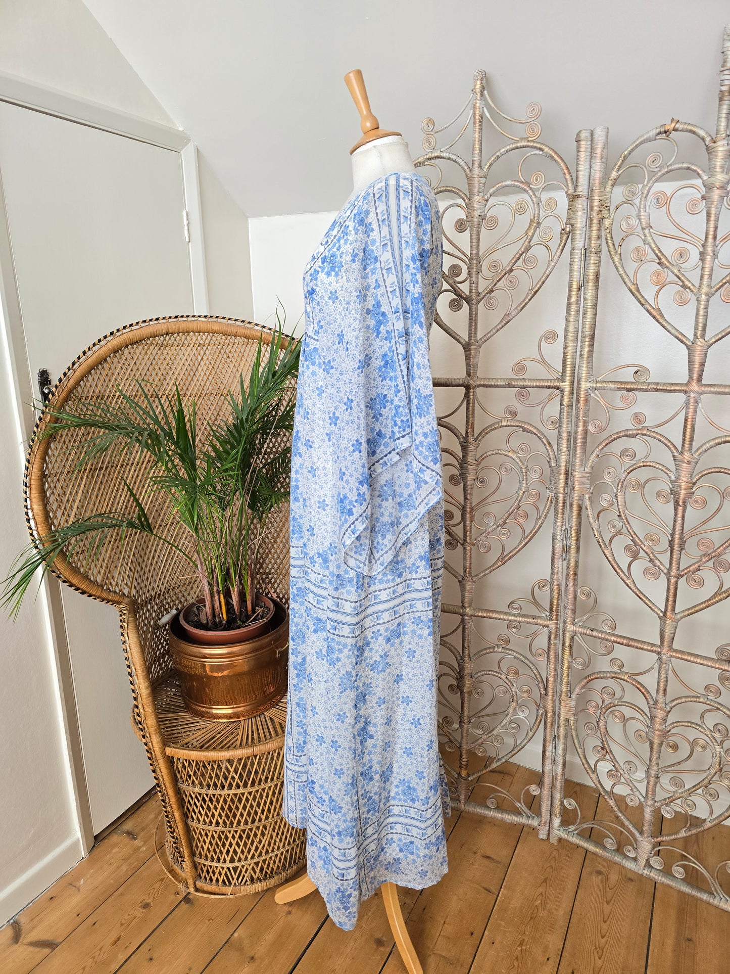 Vintage Kati at Laura Phillips 70s maxi dress