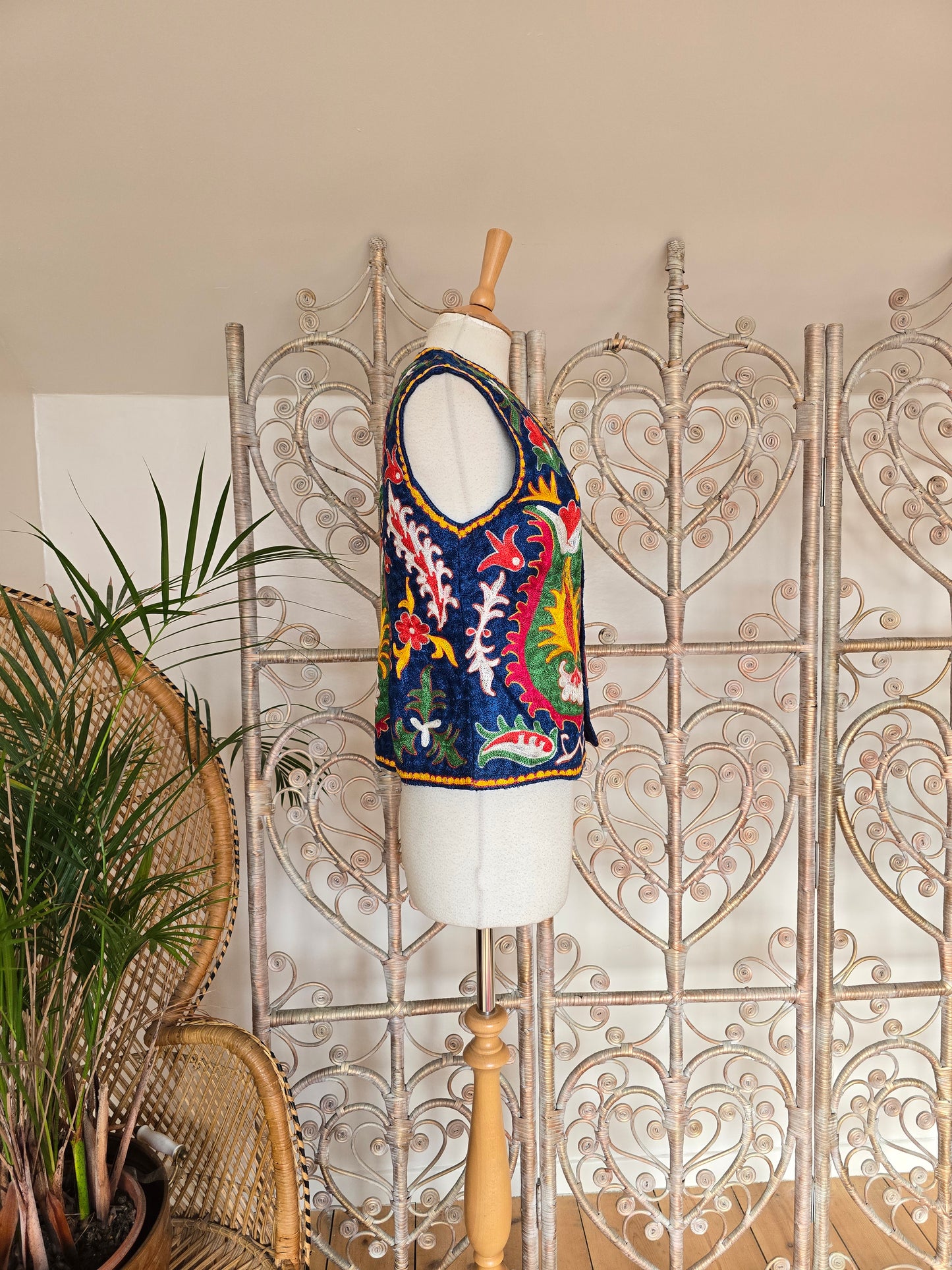 Vintage embroidered waistcoat