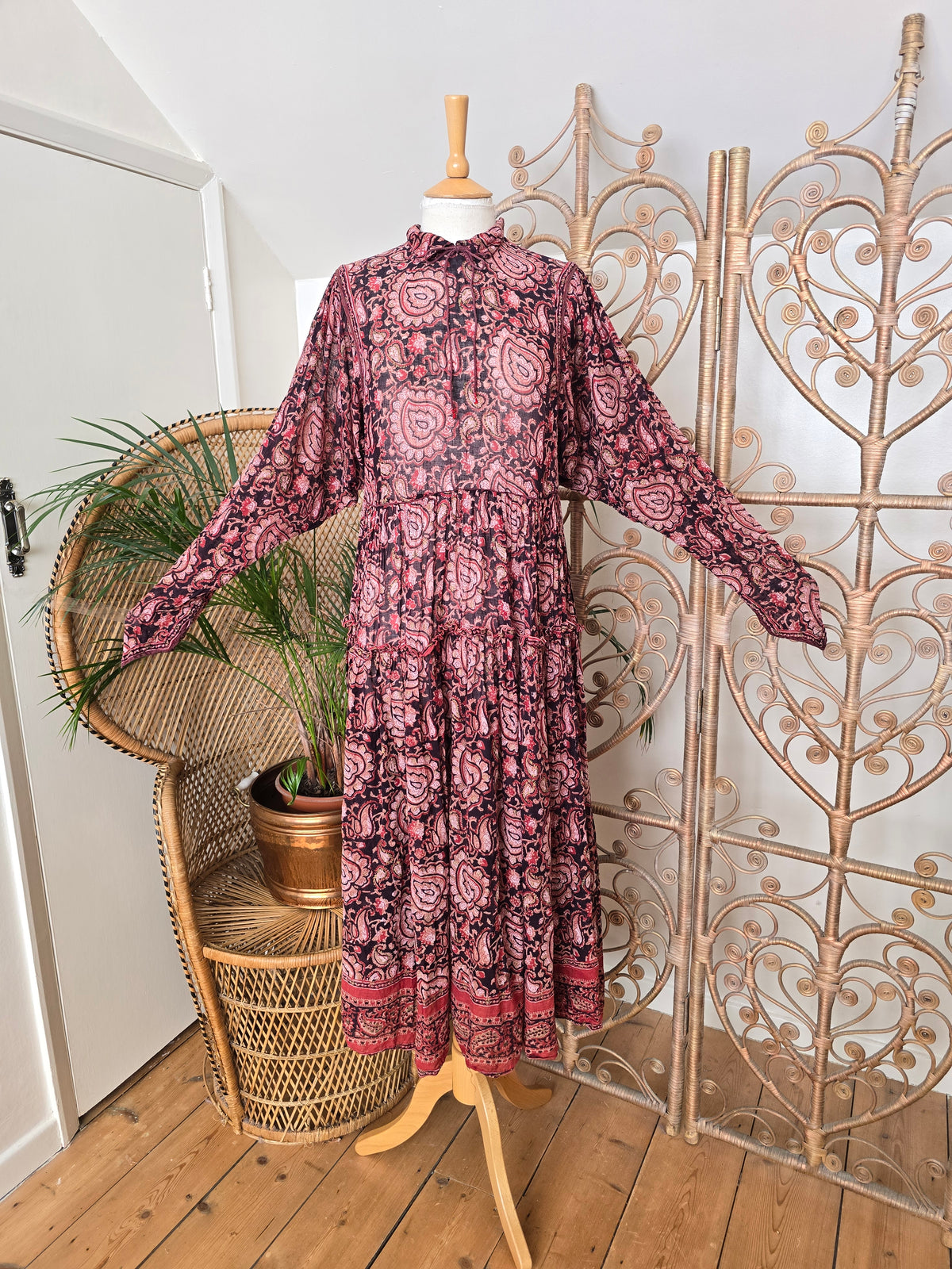 Vintage Anokhi Indian dress