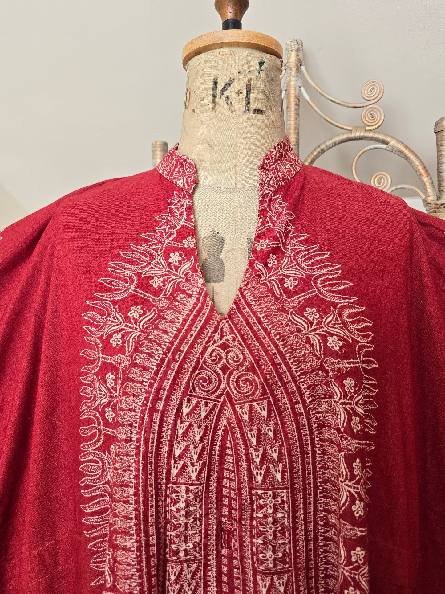 Vintage kaftan dress