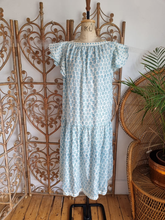 Vintage Indian silk dress