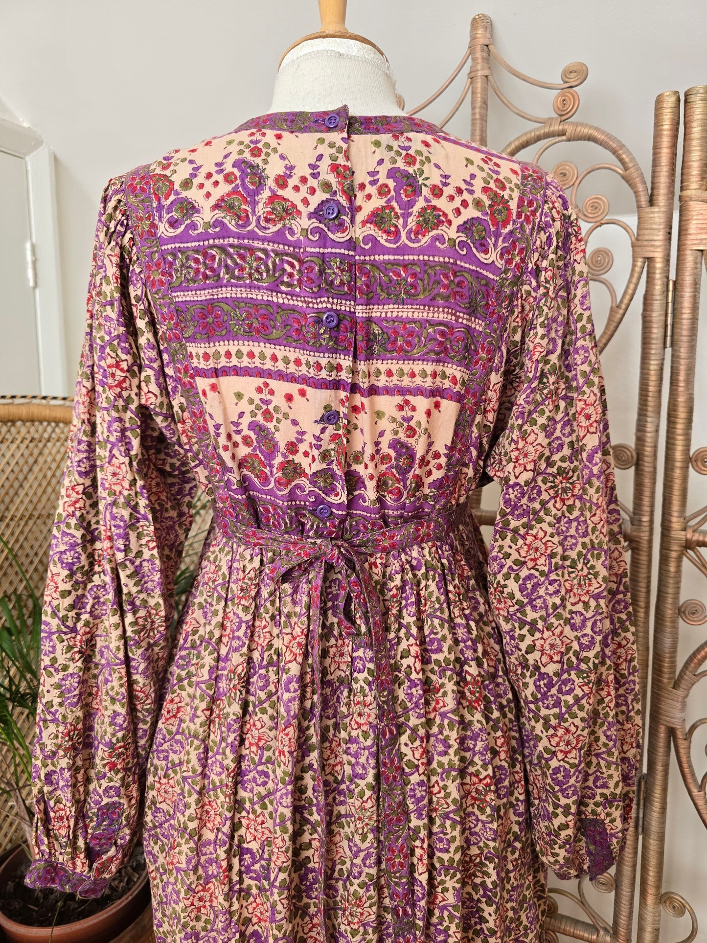 Vintage Adini Indian dress