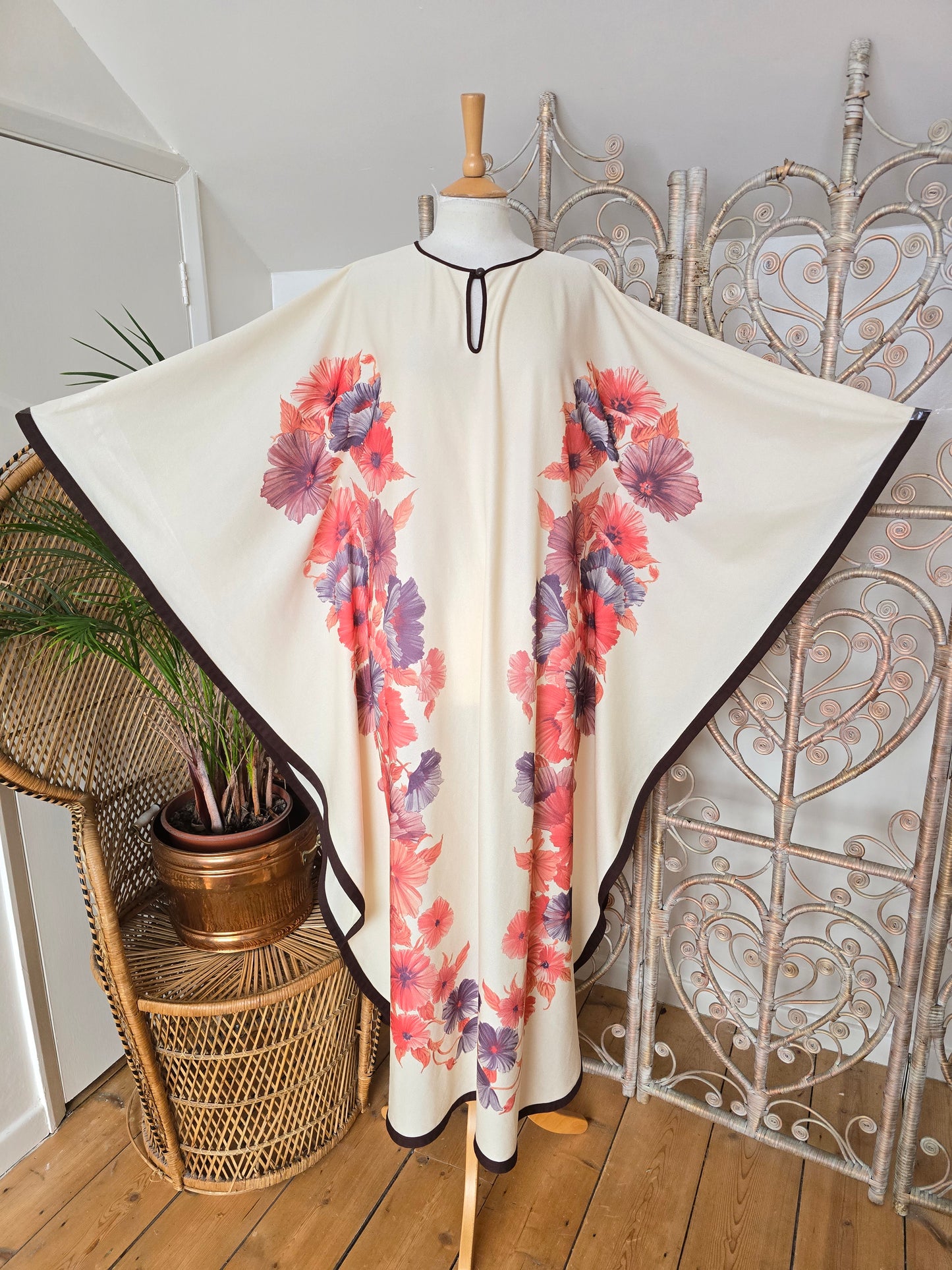 Vintage St Michael cape dress