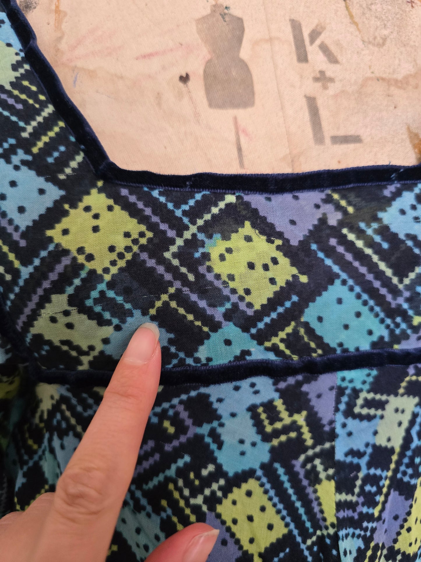 Vintage David Silverman dress