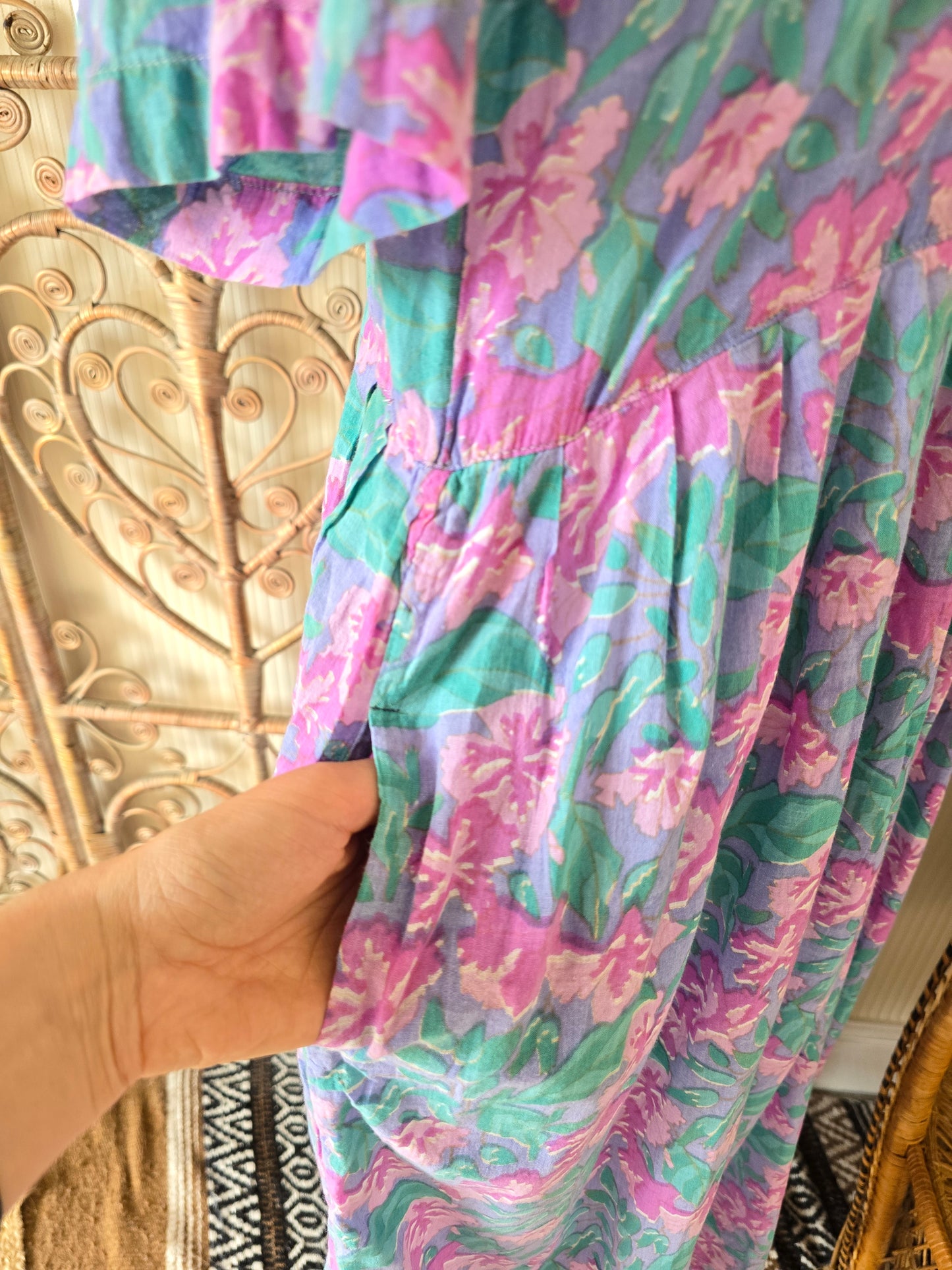 Vintage Anokhi Indian dress