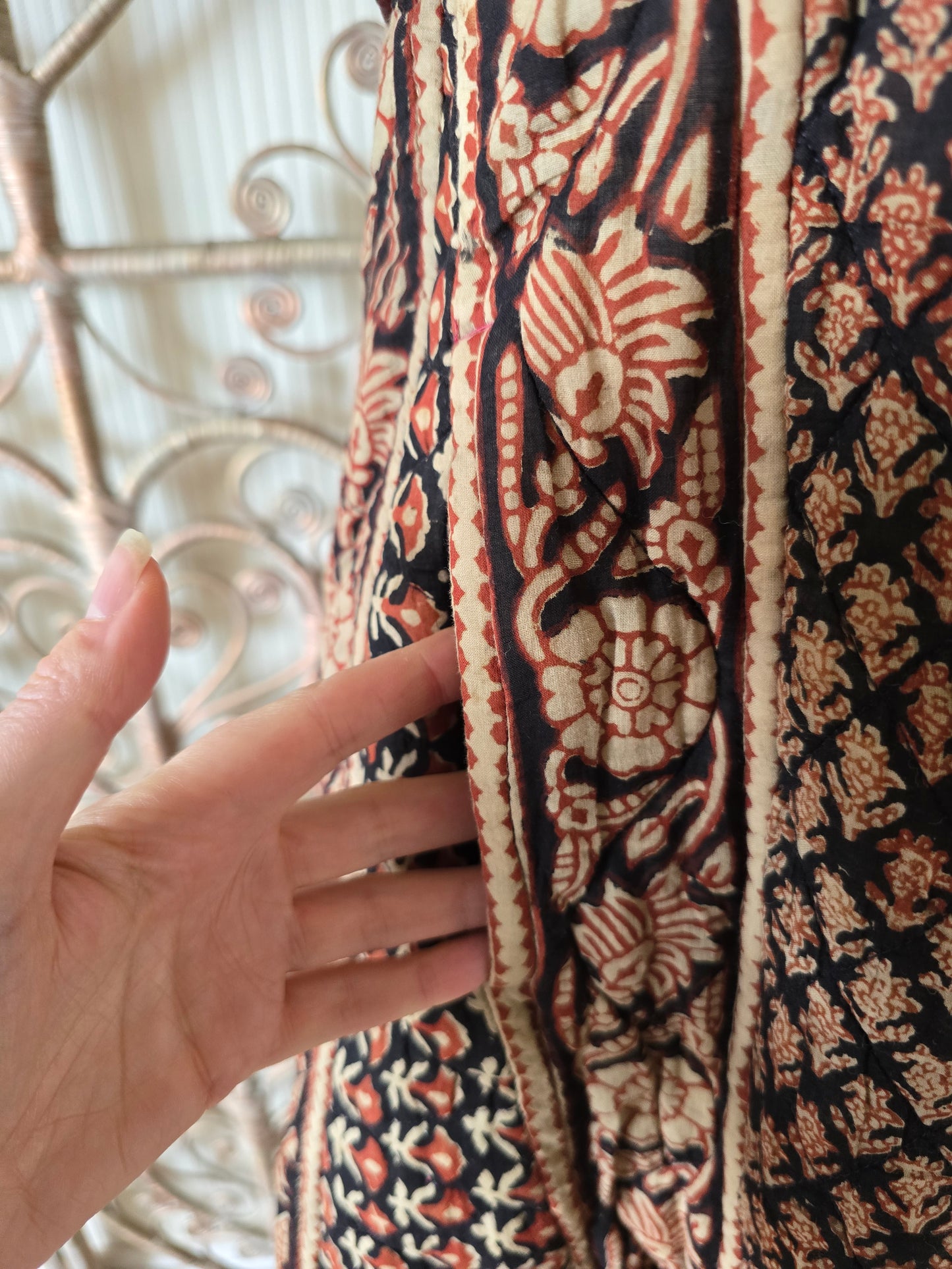 Vintage 70s indian waistcoat