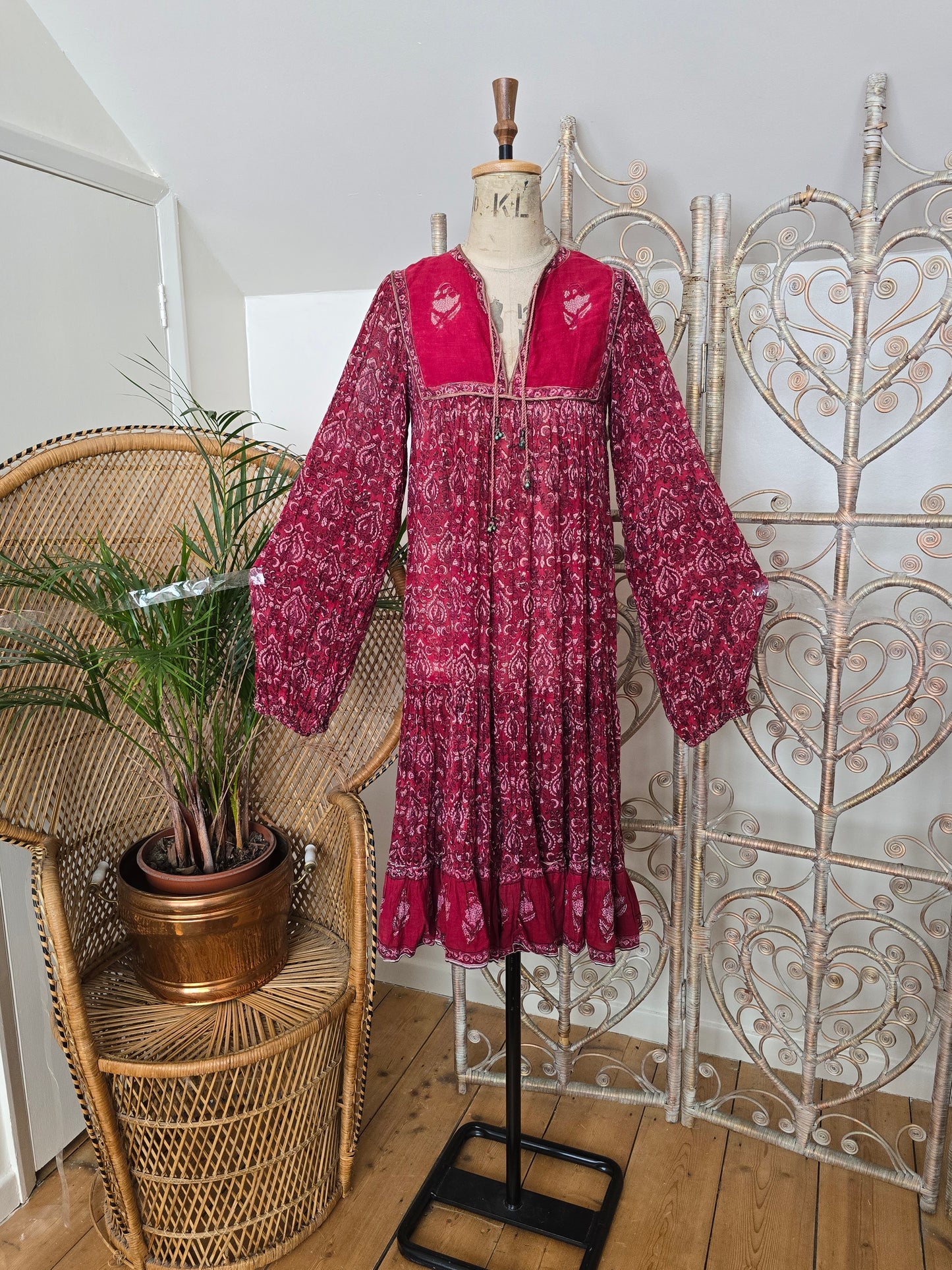 Vintage Phool Indian dress
