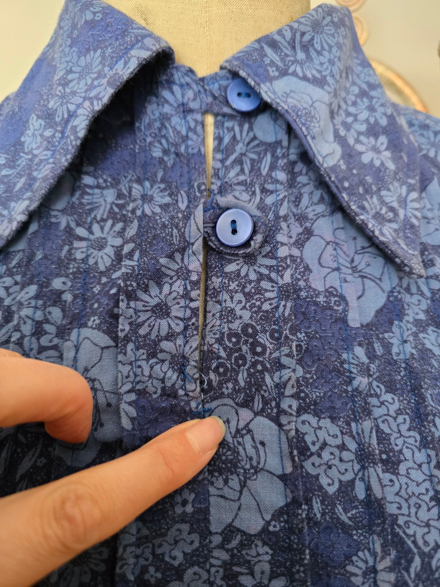 Vintage Laura Ashley 70s dress