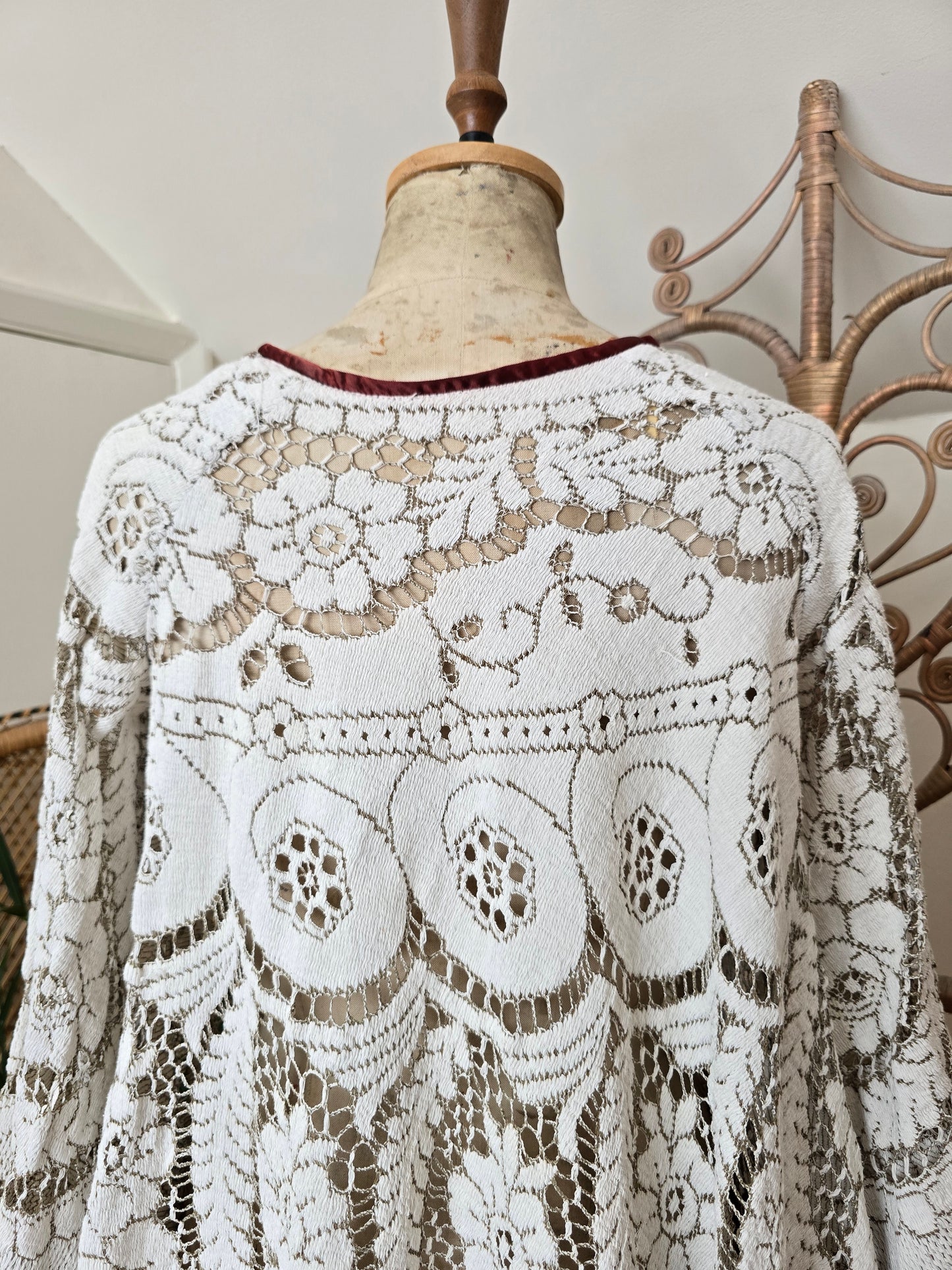 Vintage lace tunic