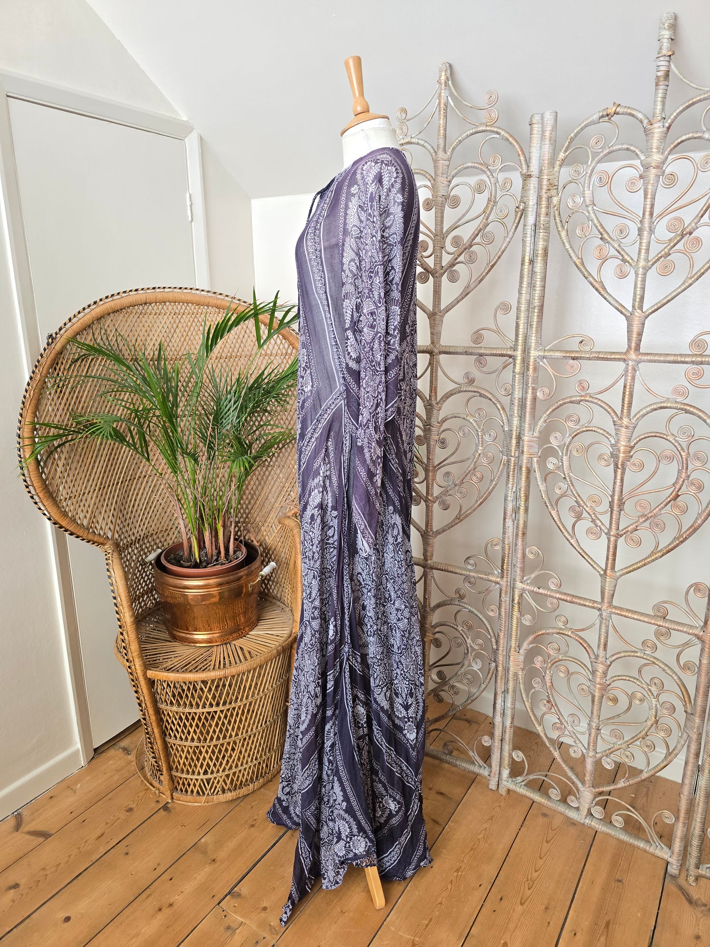 Vintage indian 70s dress
