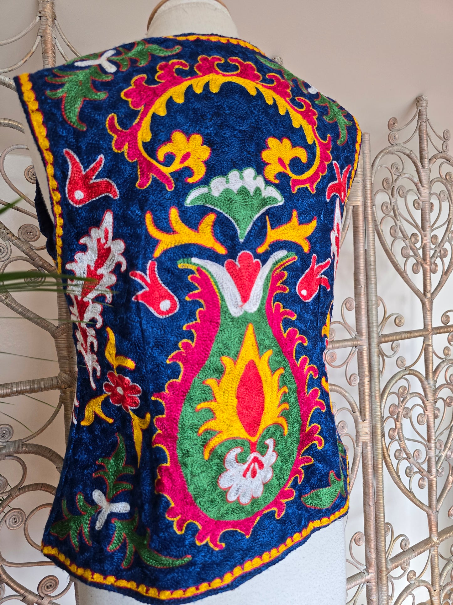 Vintage embroidered waistcoat