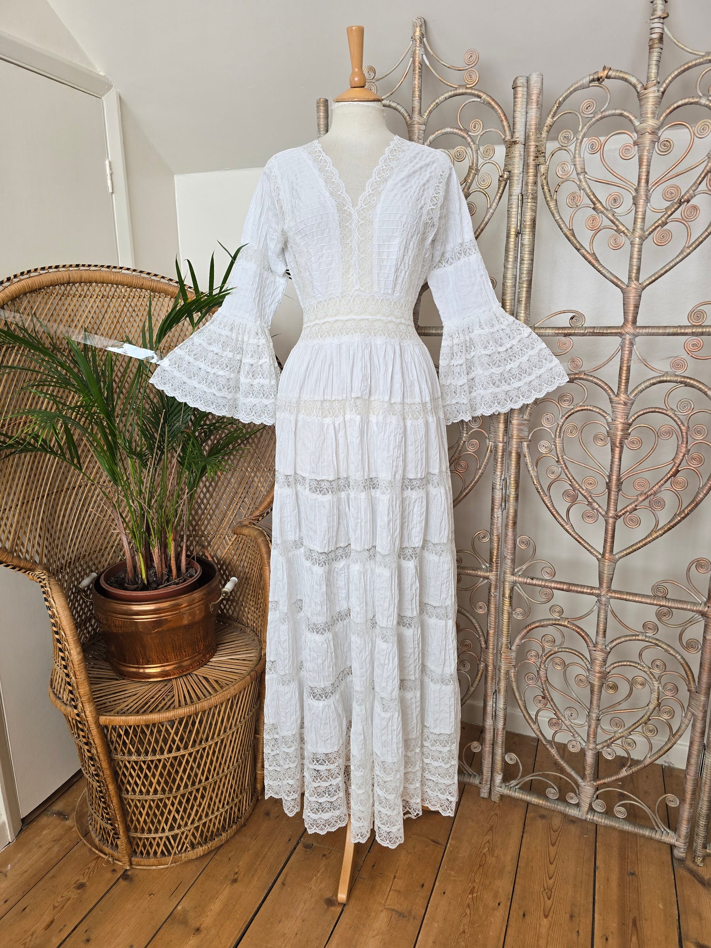 Vintage mexican 70s dress
