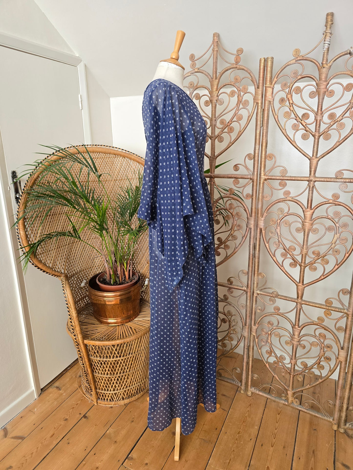 Vintage 70s maxi dress