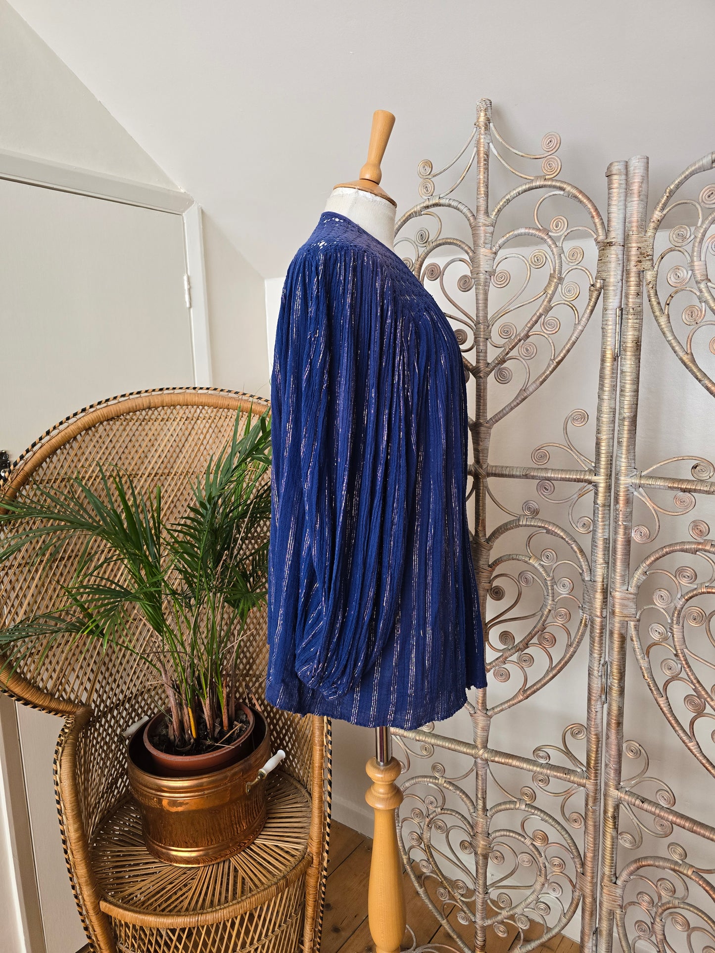 Vintage Max Morgan cheesecloth jacket