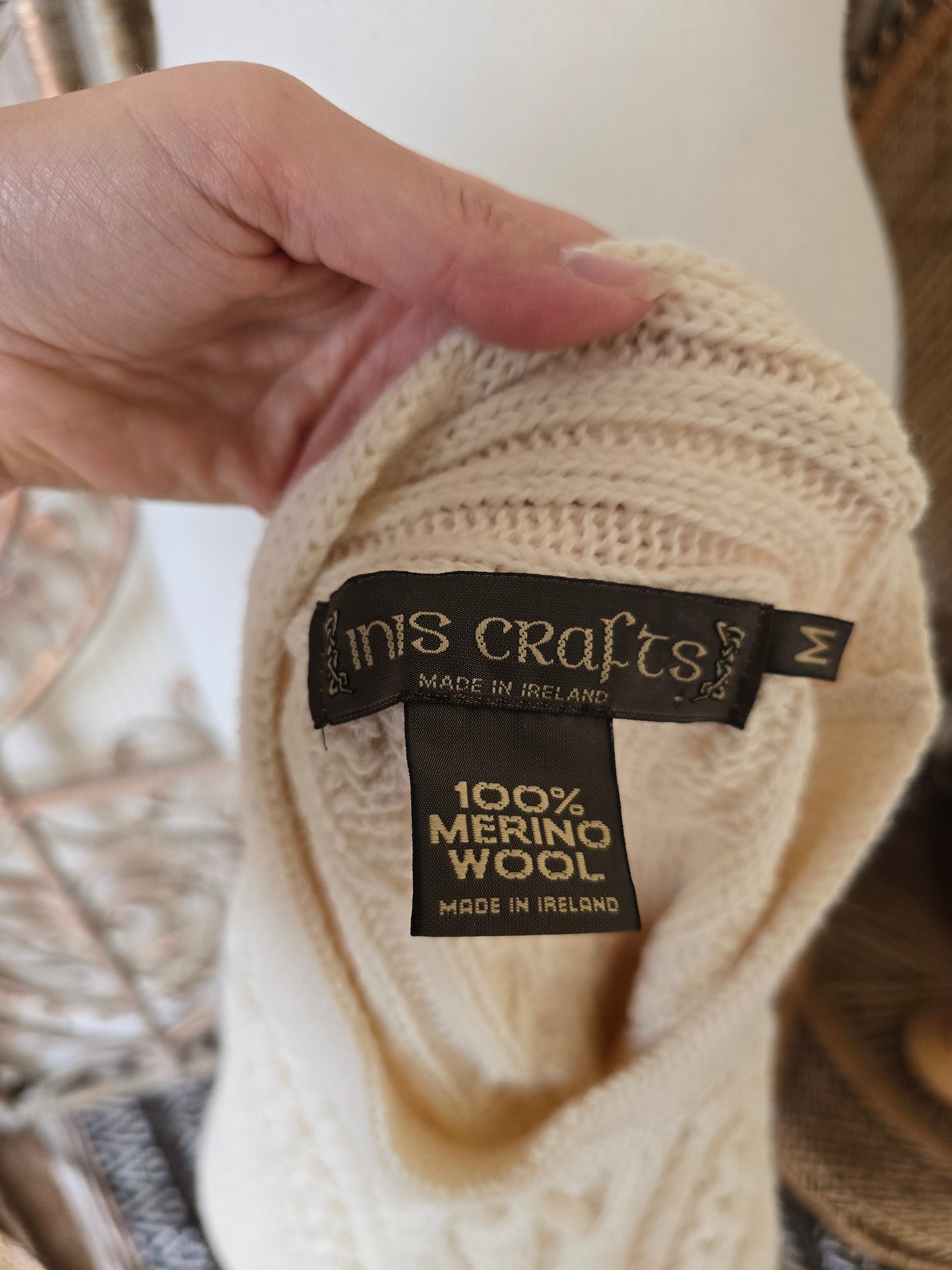 Inis Crafts Merino wool jumper dress