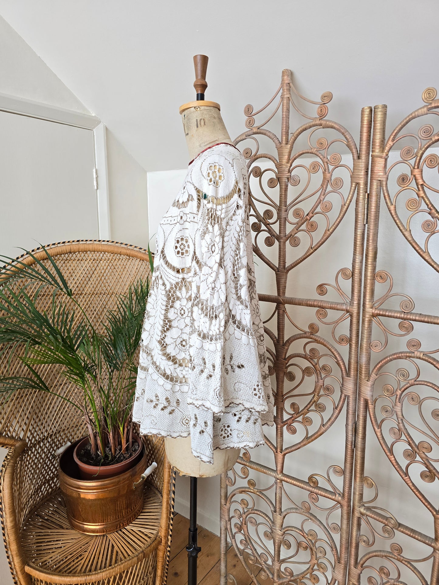 Vintage lace tunic