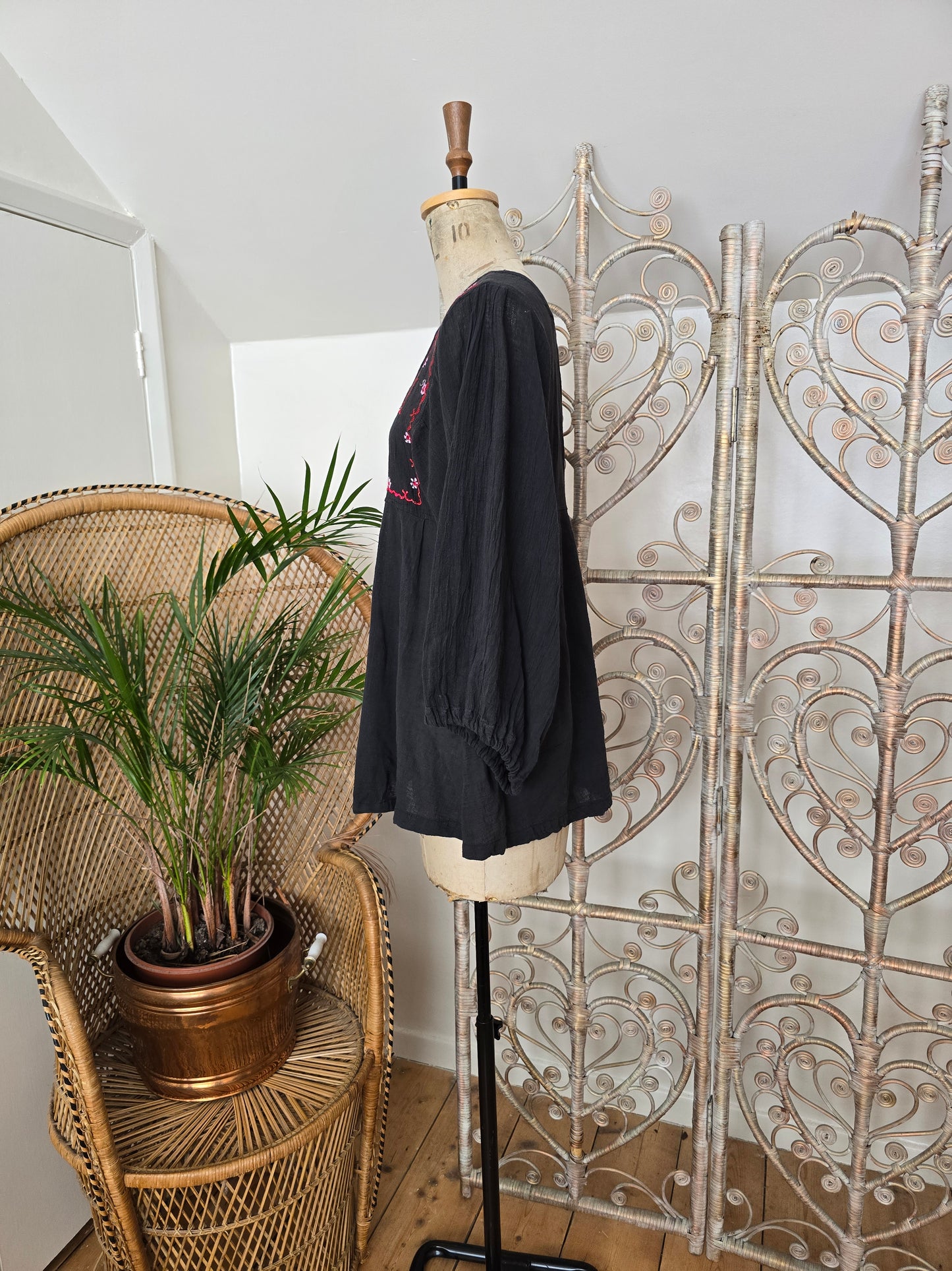 Vintage cheesecloth tunic