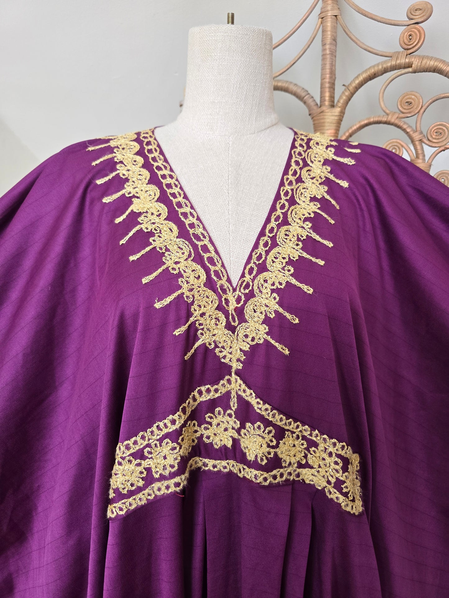 Vintage cape dress