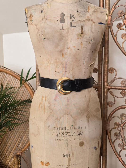Vintage leather belt
