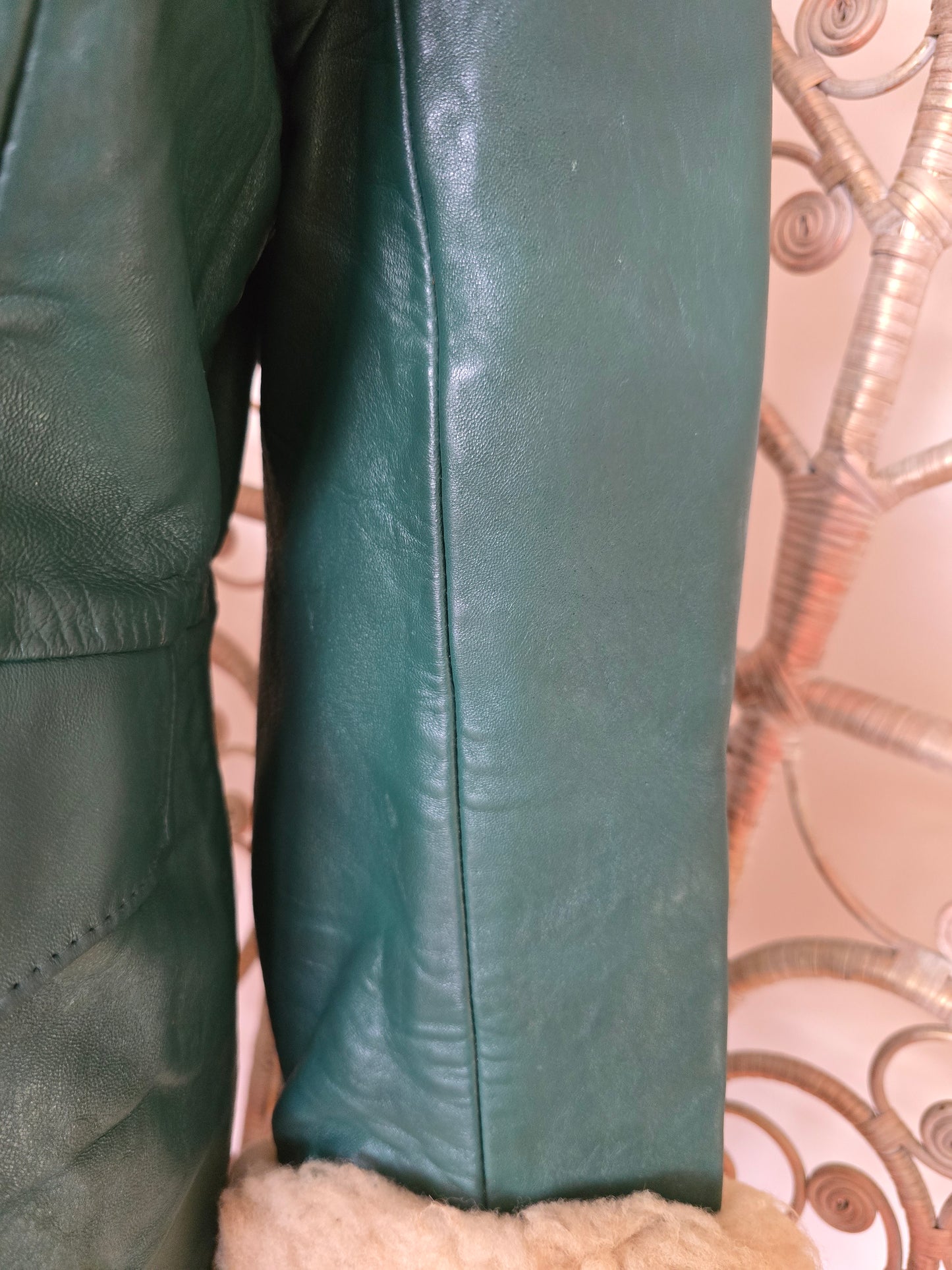 Vintage 70s leather coat