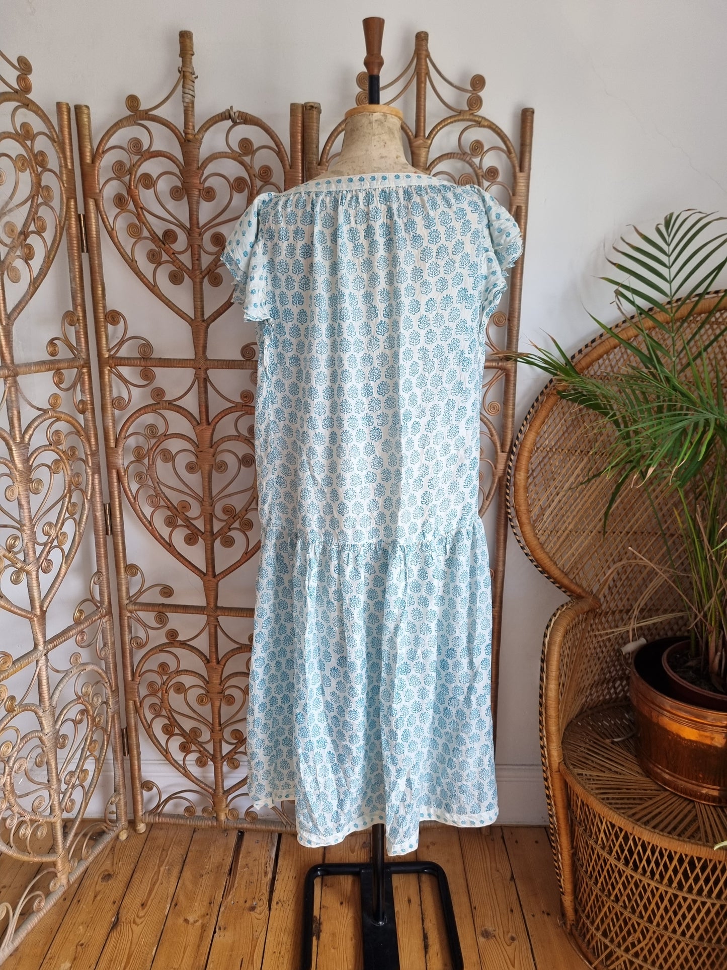 Vintage Indian silk dress