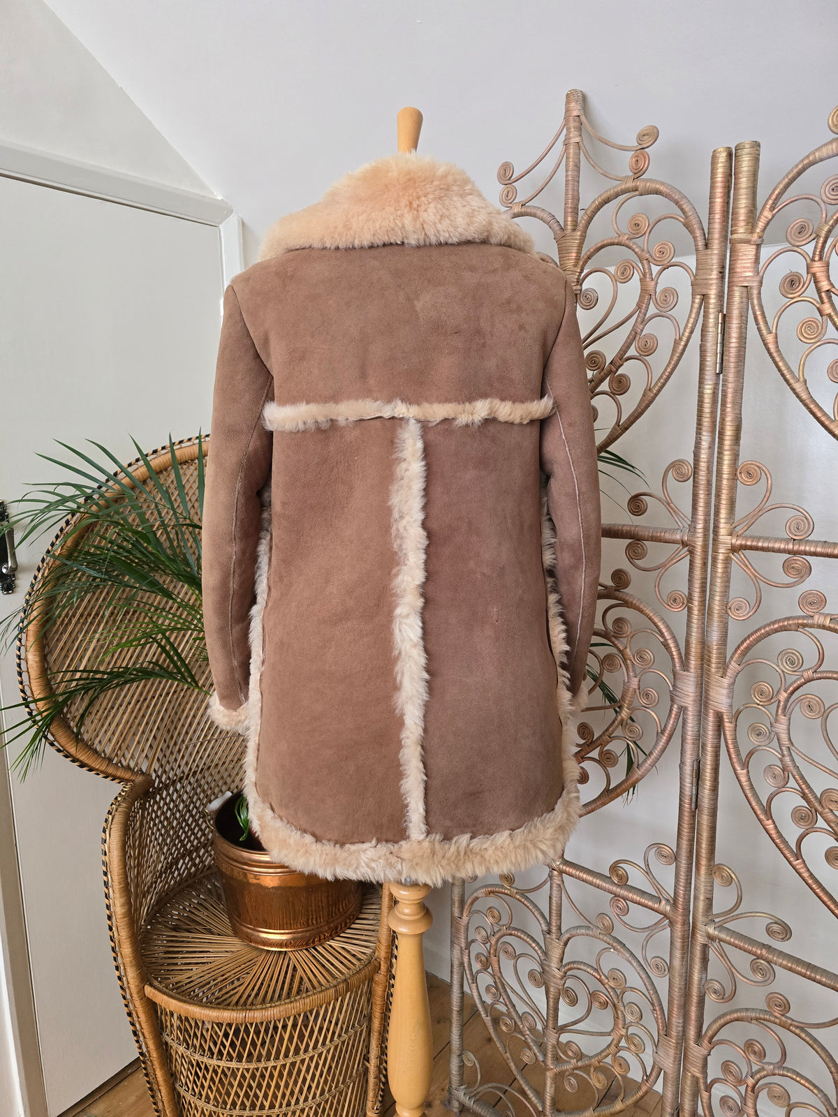 Vintage Baily's of Glastonbury  Sheepskin 70s coat