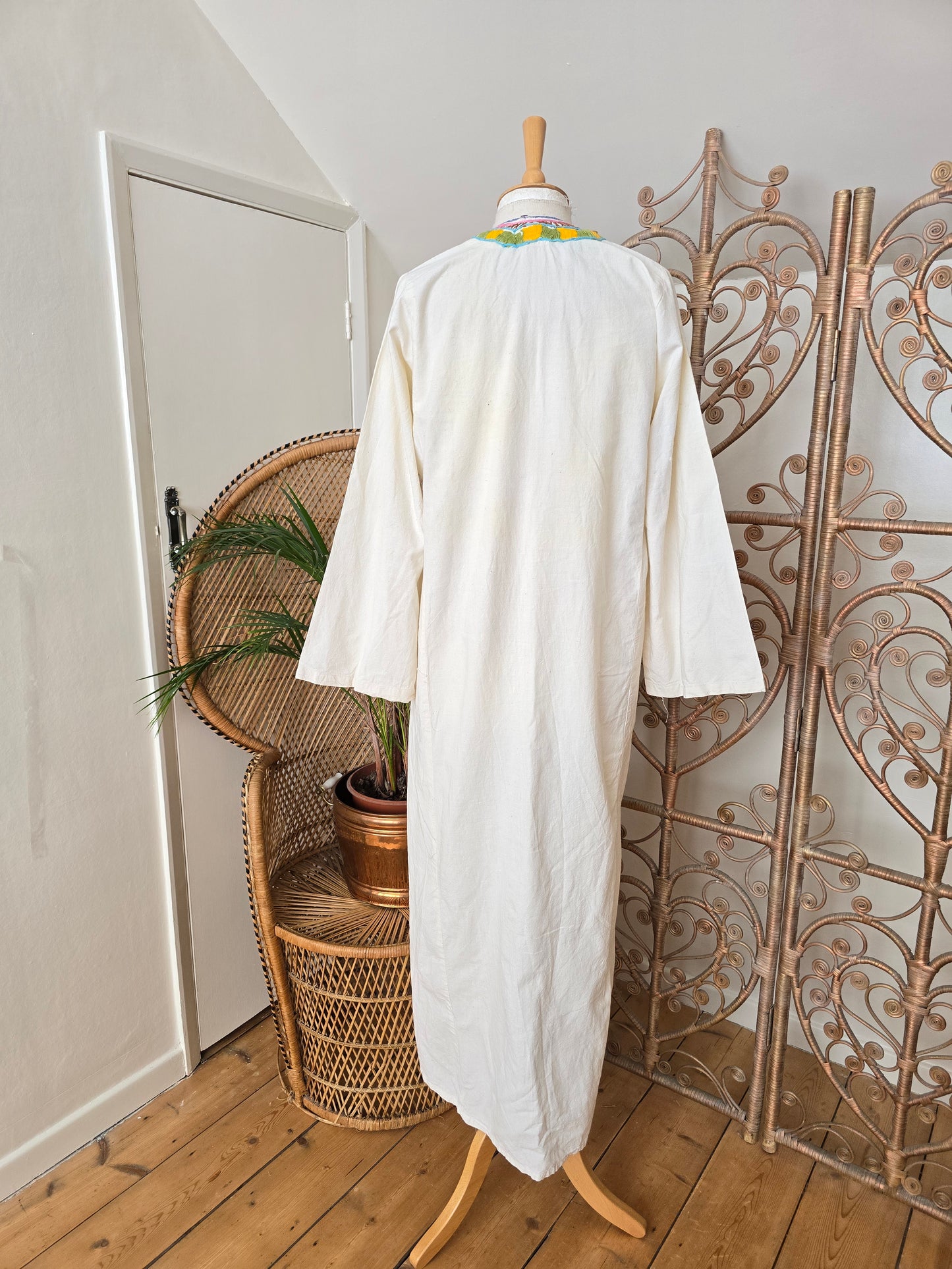 Vintage Egyptian kaftan dress